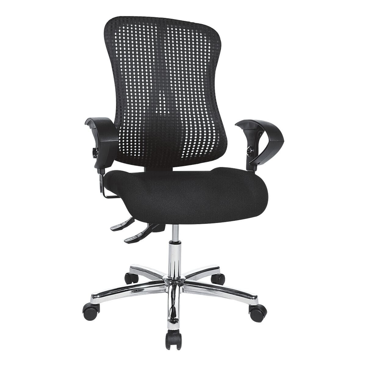 TOPSTAR Schreibtischstuhl Sitness 90, mit Armlehnen, Muldensitz und 3D-Sitzmechanik
