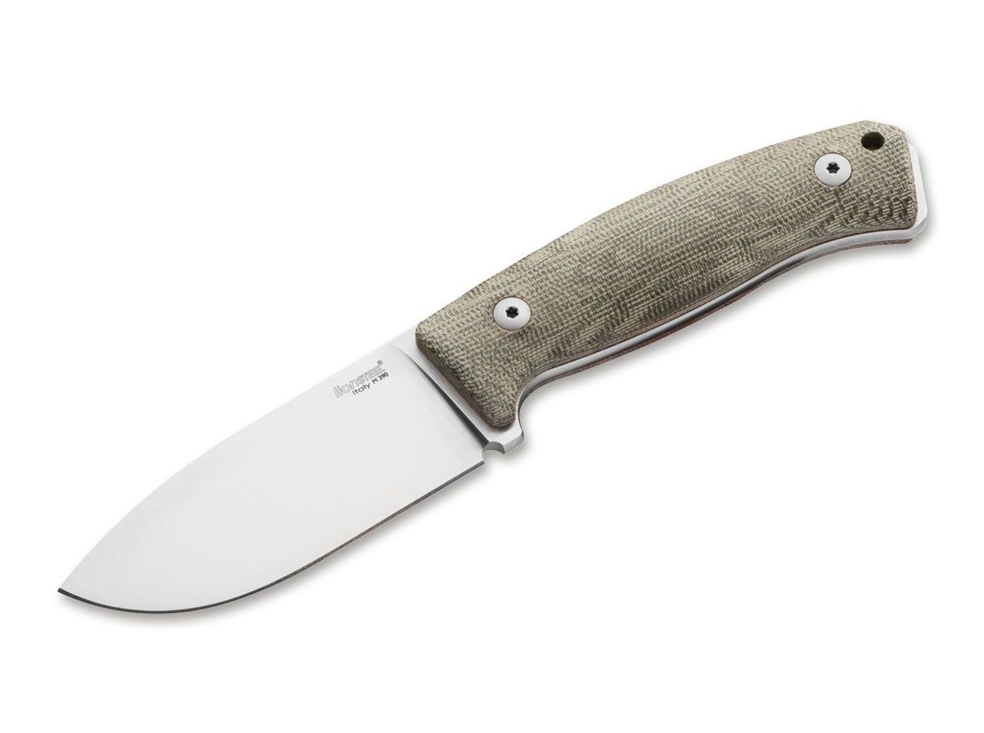 LionSteel Taschenmesser LionSteel M2M Micarta Green