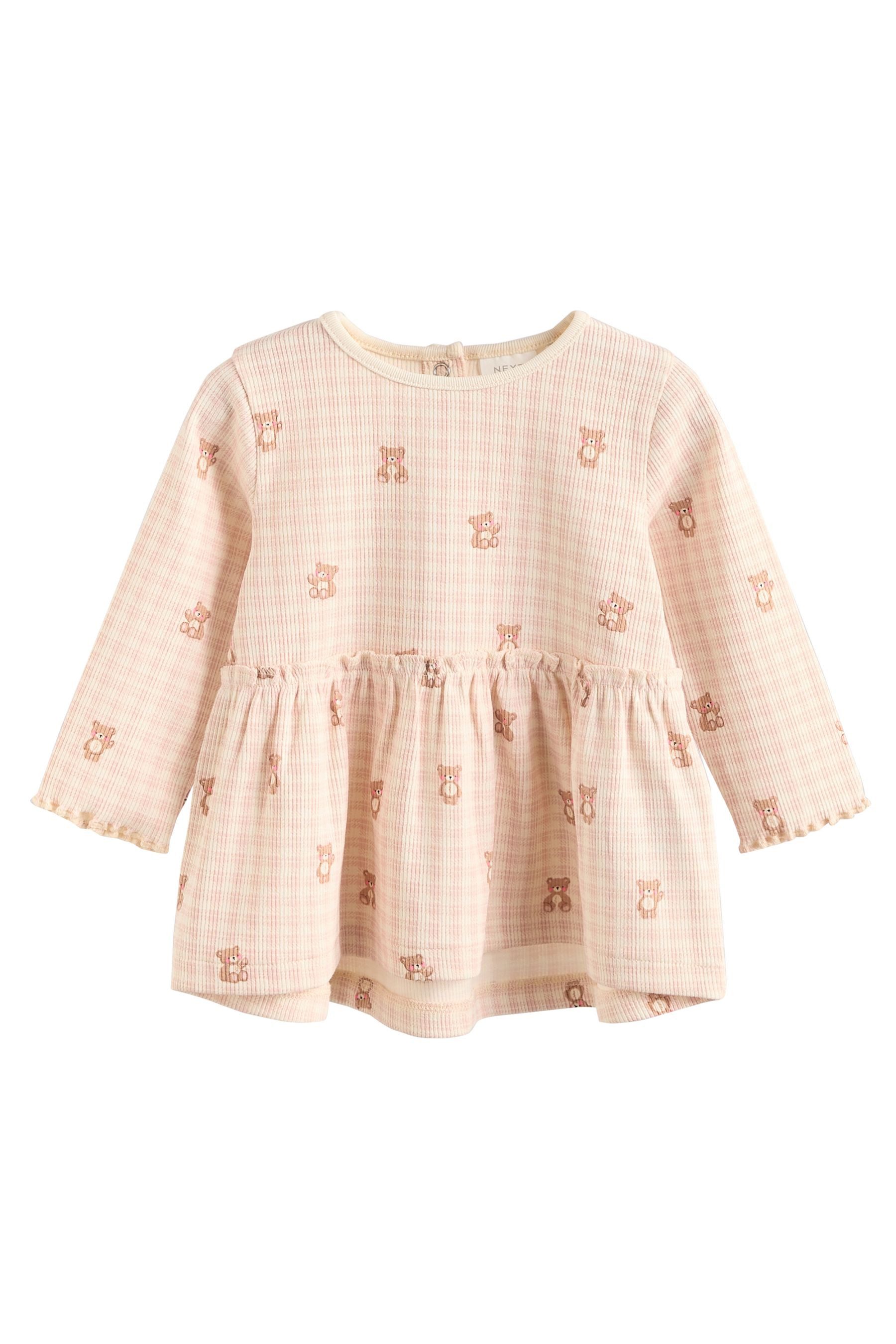 Next Shirt & Leggings Langärmeliges Babyoberteil und Leggings, Set (2-tlg)