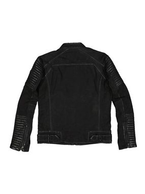 emilio adani Lederjacke Lederjacke mit Steppung