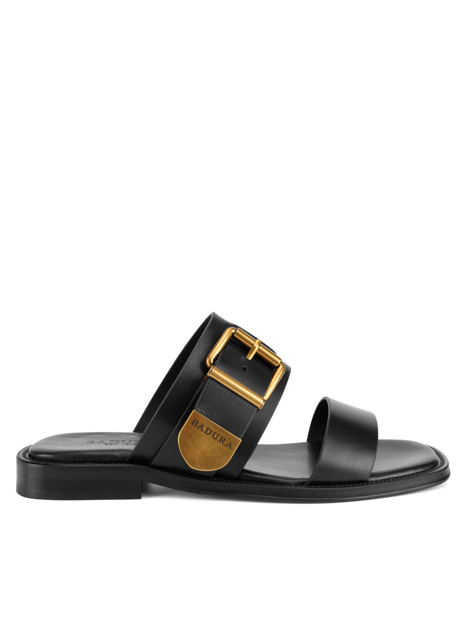 Badura Badura Damen Flip-Flops Schwarz LOTUS-118261 Badepantolette