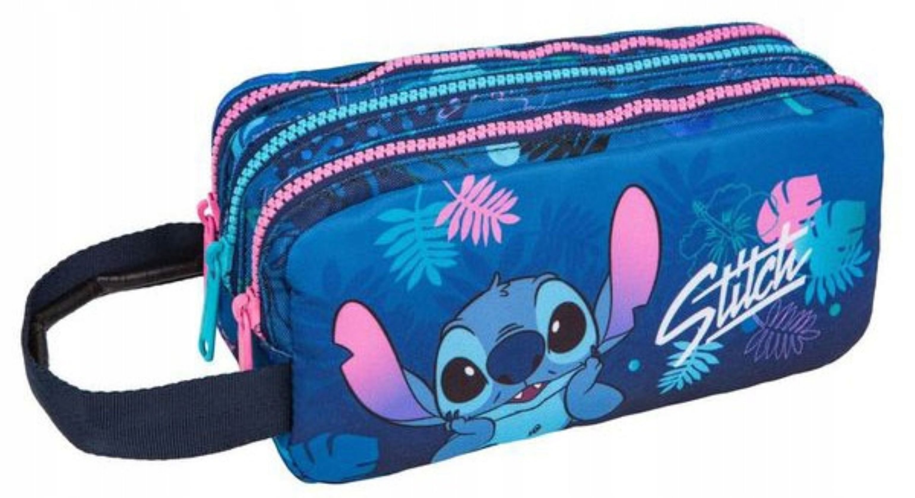Disney Federtasche Dreifach Federmäppchen Disney Stitch – perfekt organisiert die Schule!