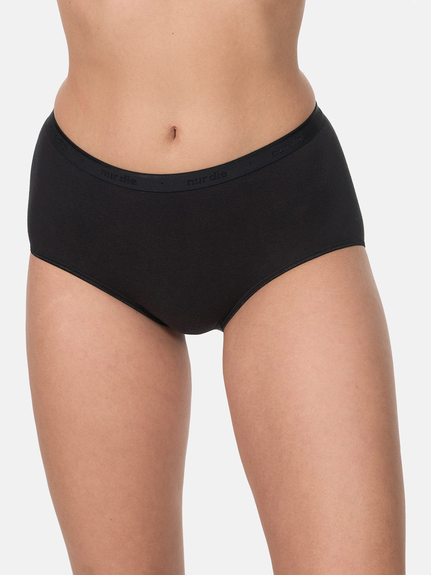 Nur Die Taillenslip GOTS BioBaumwolle Damen (1er/3er/6er/9er Pack, 1-St) Taillen-Slips Maxislip Unterhosen