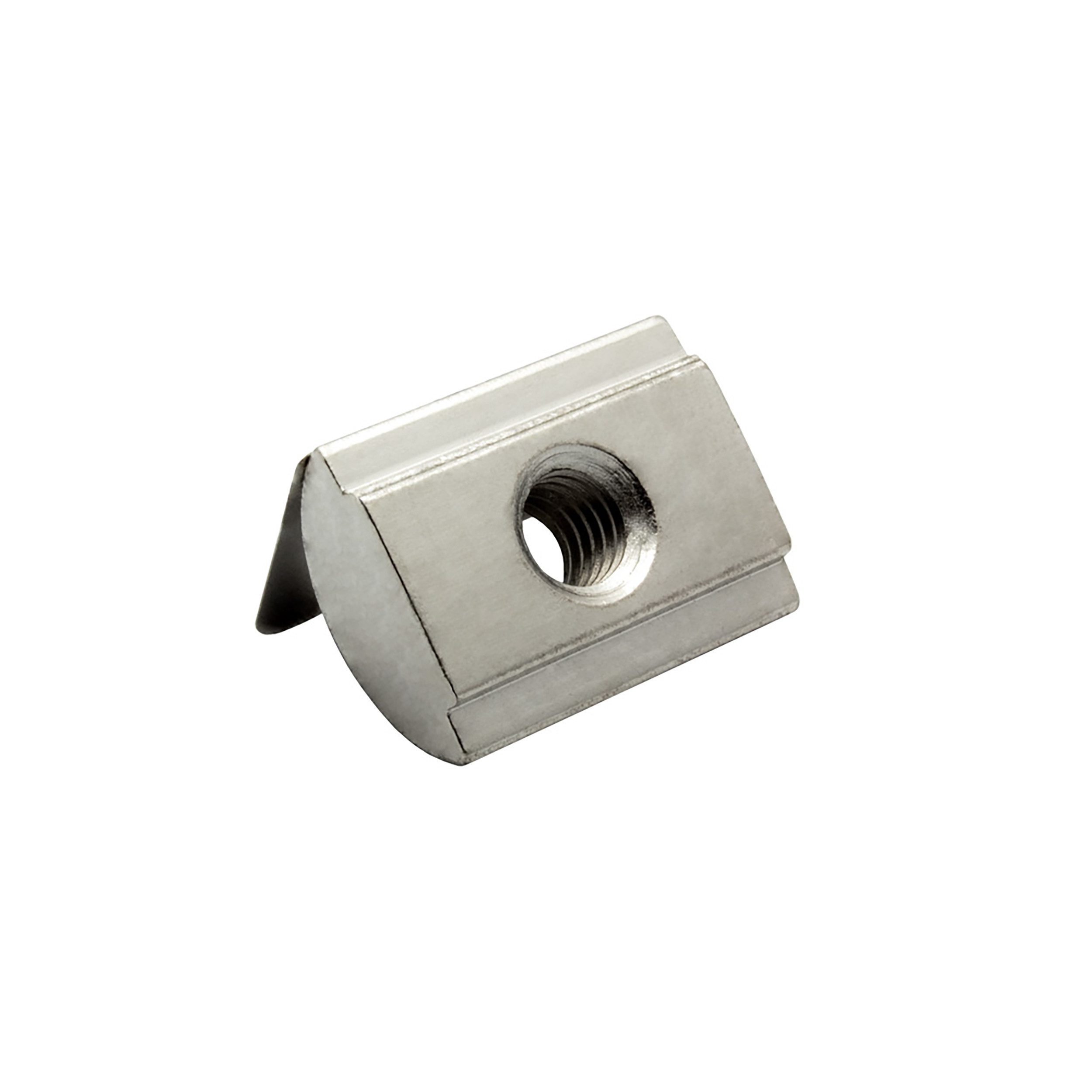 KLAK Profil KLAK 45 - Nutenstein mit Federblech M6 Nut 10 für Aluprofil 45-er (10-St)