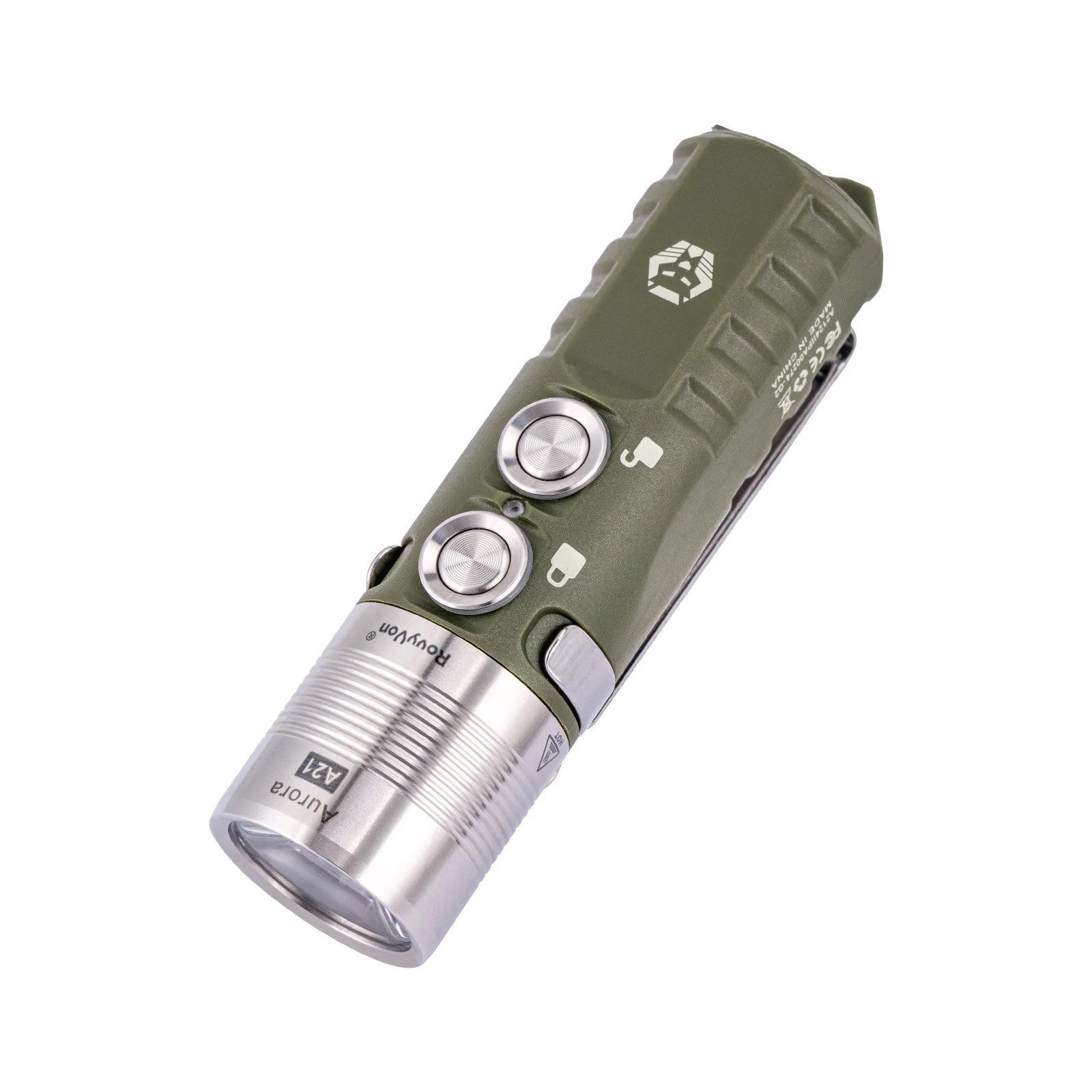 RovyVon Taschenlampe A21 G2 Polyamid EDC Taschenlampe, 1000 Lumen (1-St)