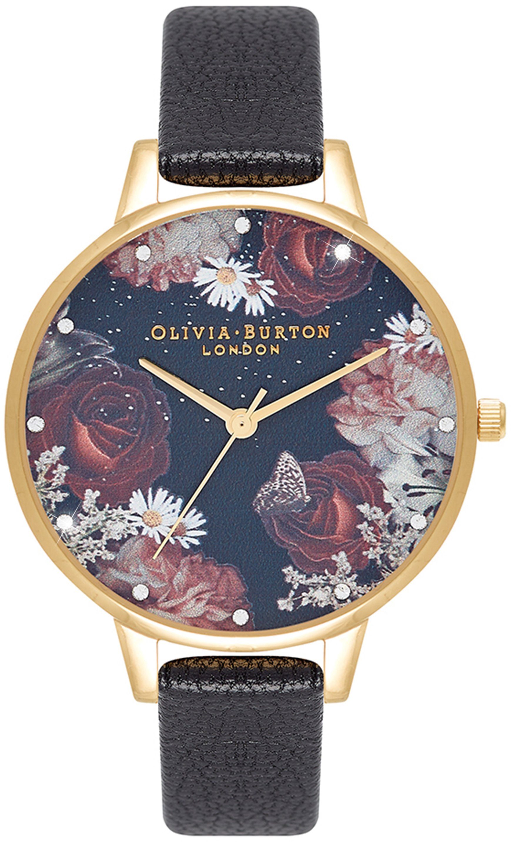 OLIVIA BURTON Quarzuhr Winter Blooms, OB16WG74