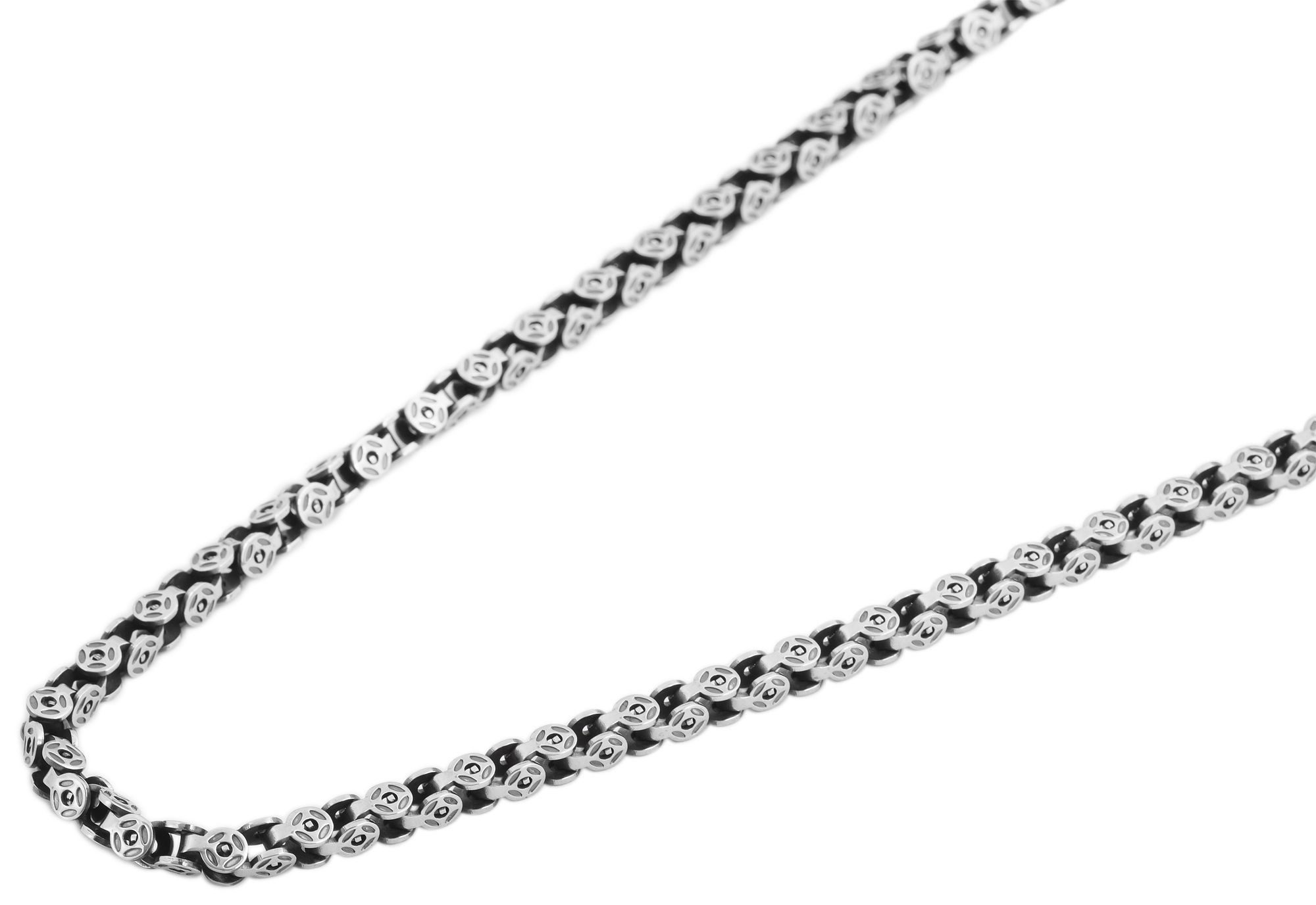 Kette ohne Anhänger Halskette – Ankerkette aus Edelstahl 50 cm
