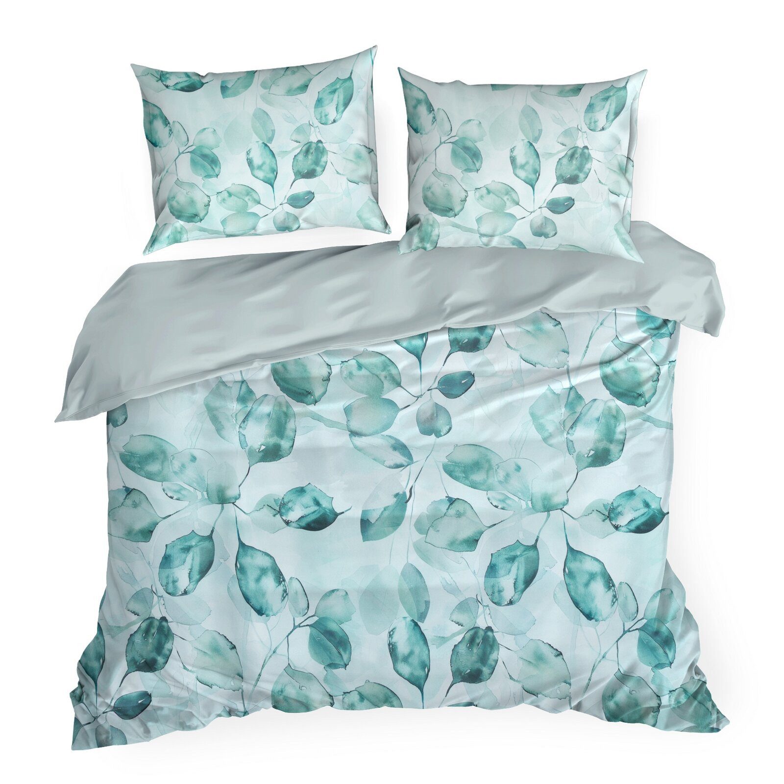 Design91 Bettwäsche 3 TLG Bettwäschegarnitur Wendebettwäsche, 140x200 160x200 200x220 cm