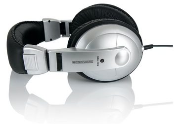 Pronomic KDJ-900 DJ-Kopfhörer (verstellbarer Kopfbügel, inkl. Adapter)