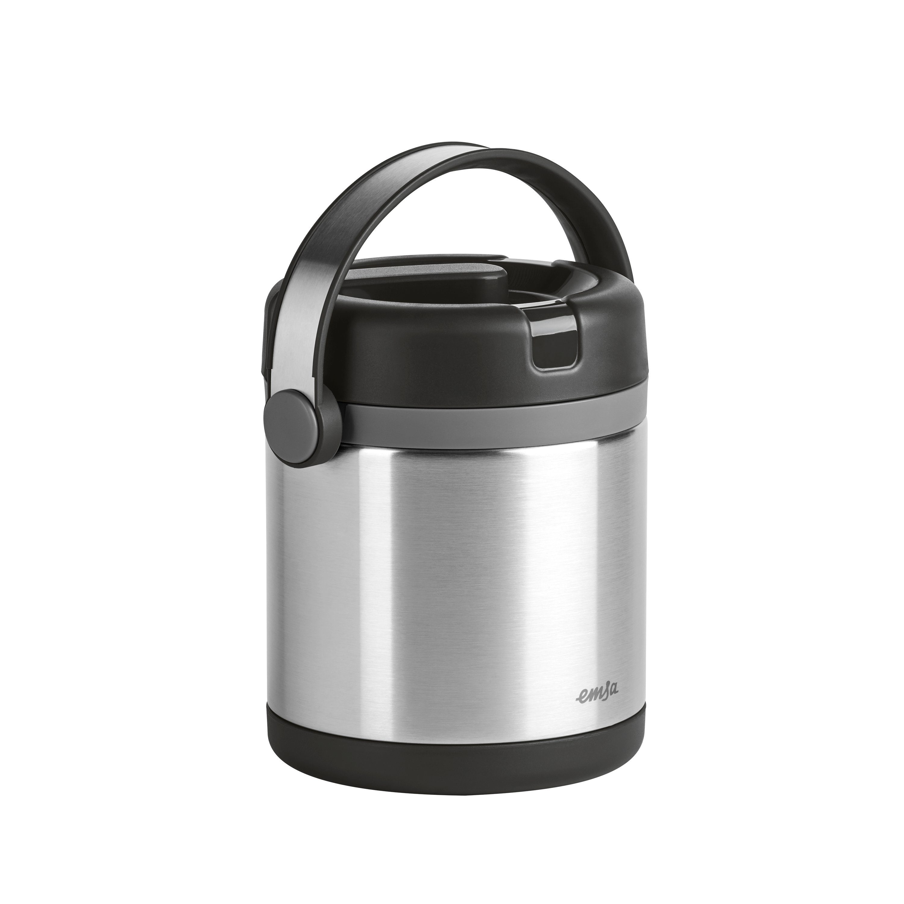 Frischhaltedose MOBILITY Isolier-Speisegefäß, Schwarz/Anthrazit, 1,2 L