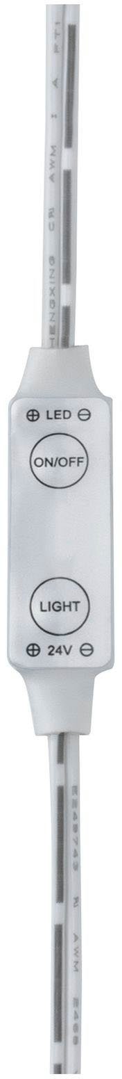 Paulmann LED-Streifen Strip inkl. 1-flammig, 33W, Power beschichtet Set 33W, Neutralweiß SimpLED 3m Dimm/Switch