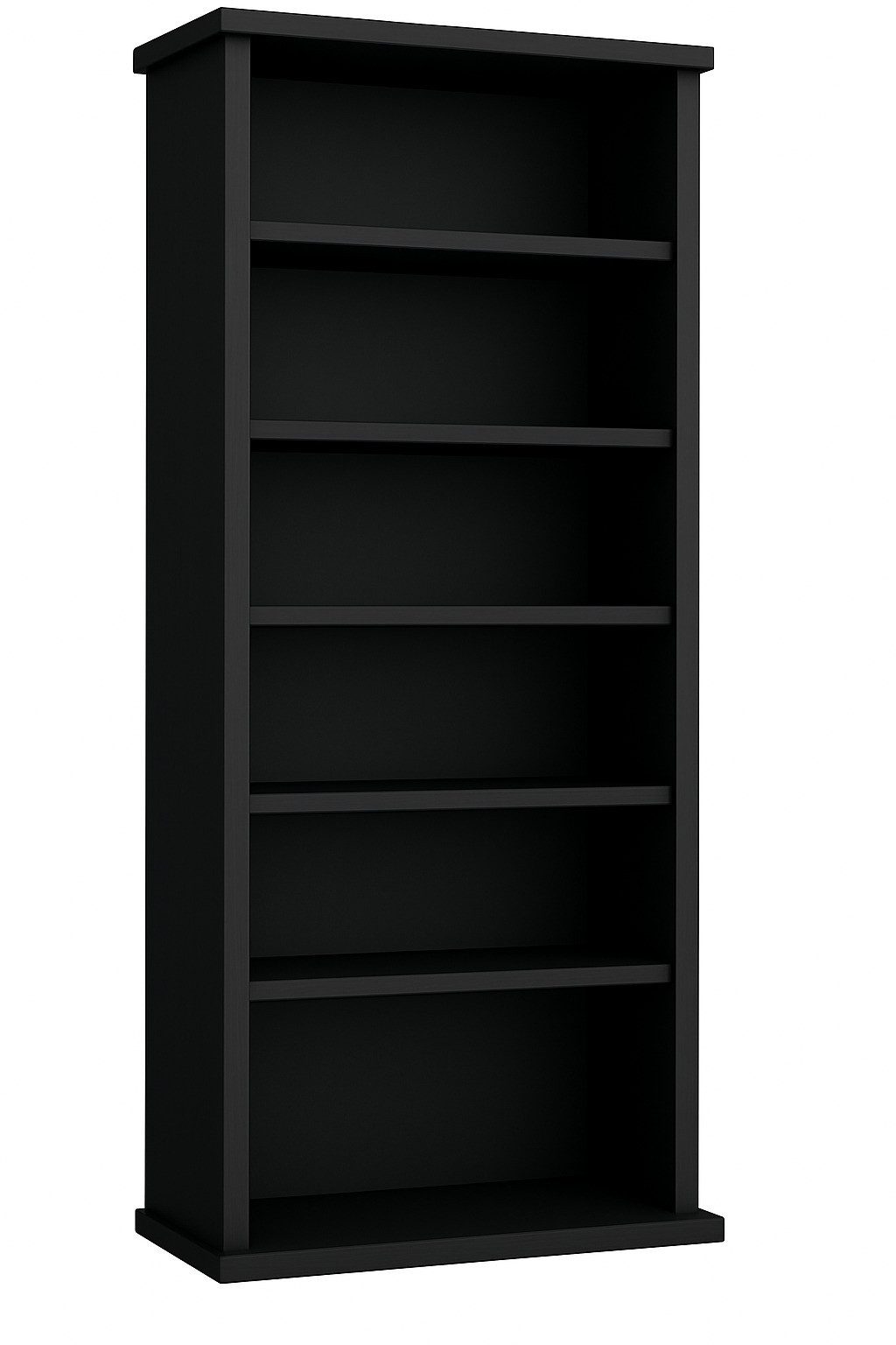 VCM Standregal Vostan B. 31 x T. 18 x H. 92 cm, Medienregal für CDs und DVDs, für Wohnzimmer und Mediaraum, 6 Fächer – Bild 2 von 4
