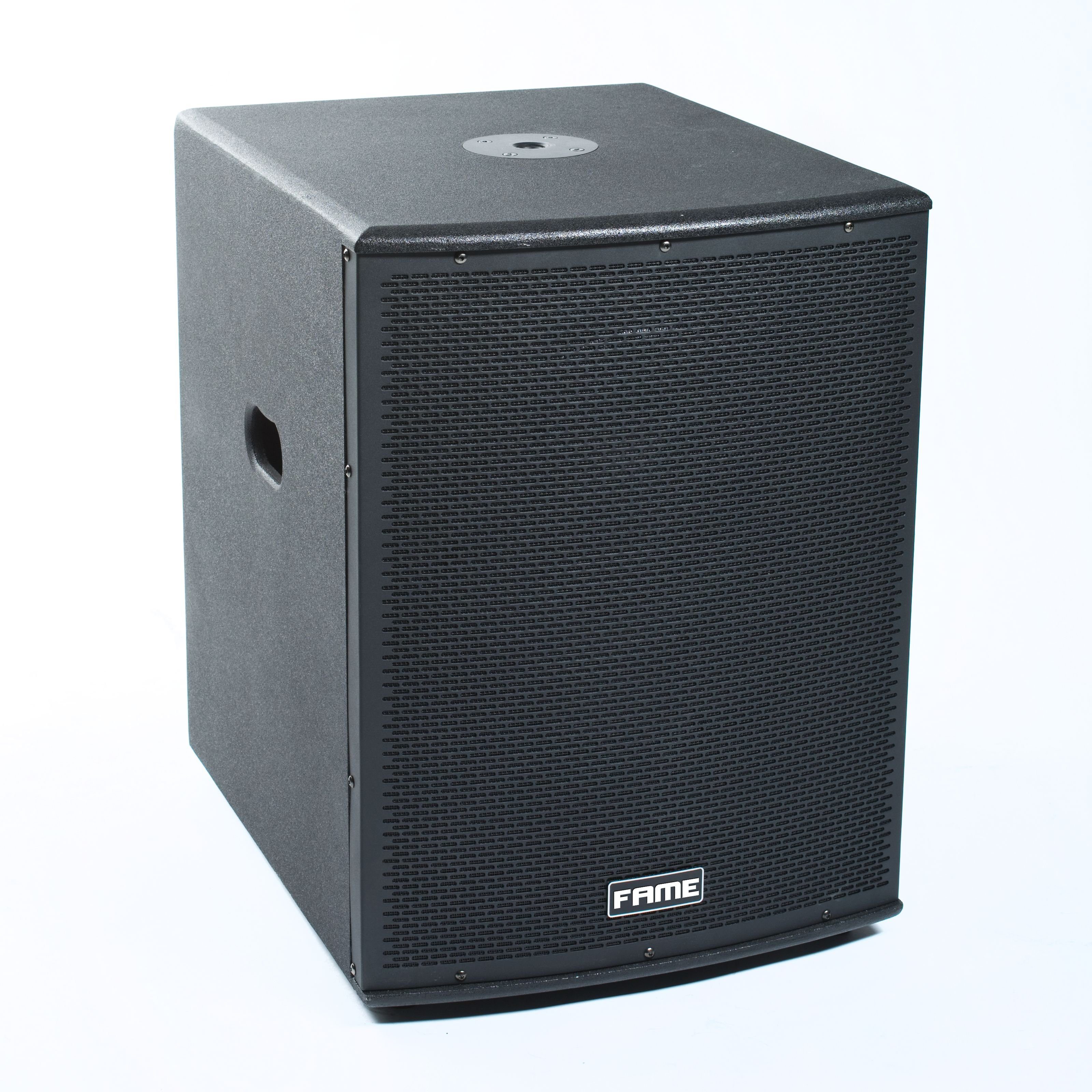 Fame Audio Subwoofer (Aktiver Subwoofer, 15 Zoll, 600W RMS, Konzerte, Veranstaltungen)