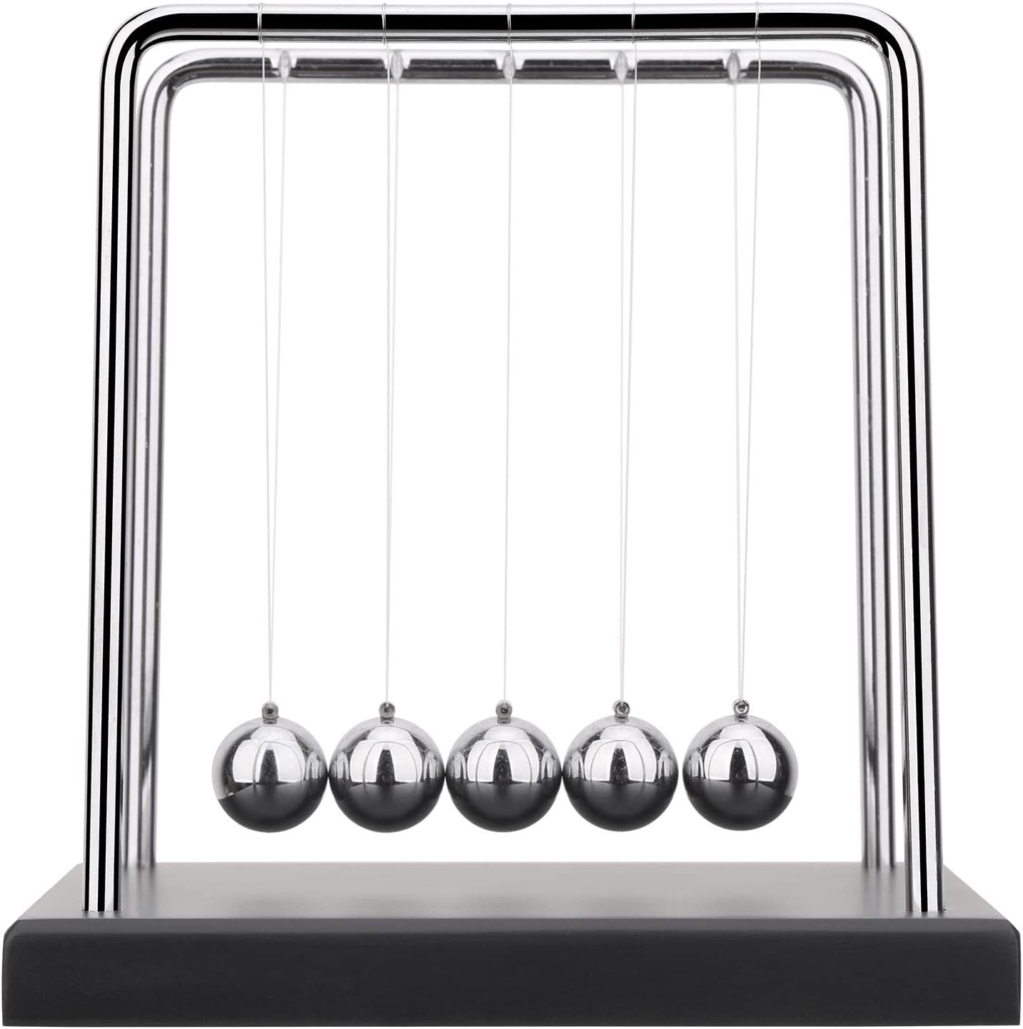 FELIXLEO Ballschleuder Newton's Cradle Balance Ball Wissenschaftliches Physik-Gadget, 1 tlg.
