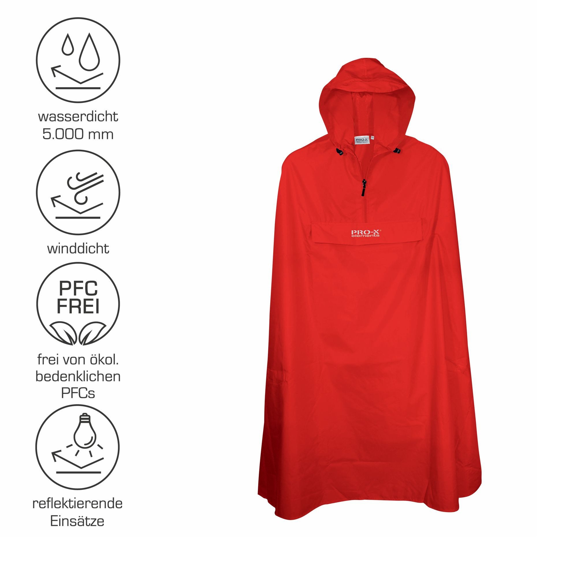 PRO-X ELEMENTS Regenponcho PASO