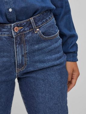 Vila Bootcut-Jeans (1-tlg) Plain/ohne Details