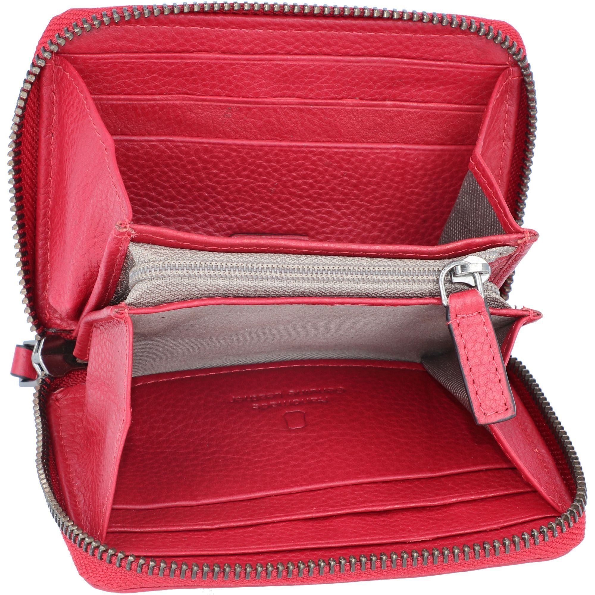 camel active Geldbörse Pura, red Leder