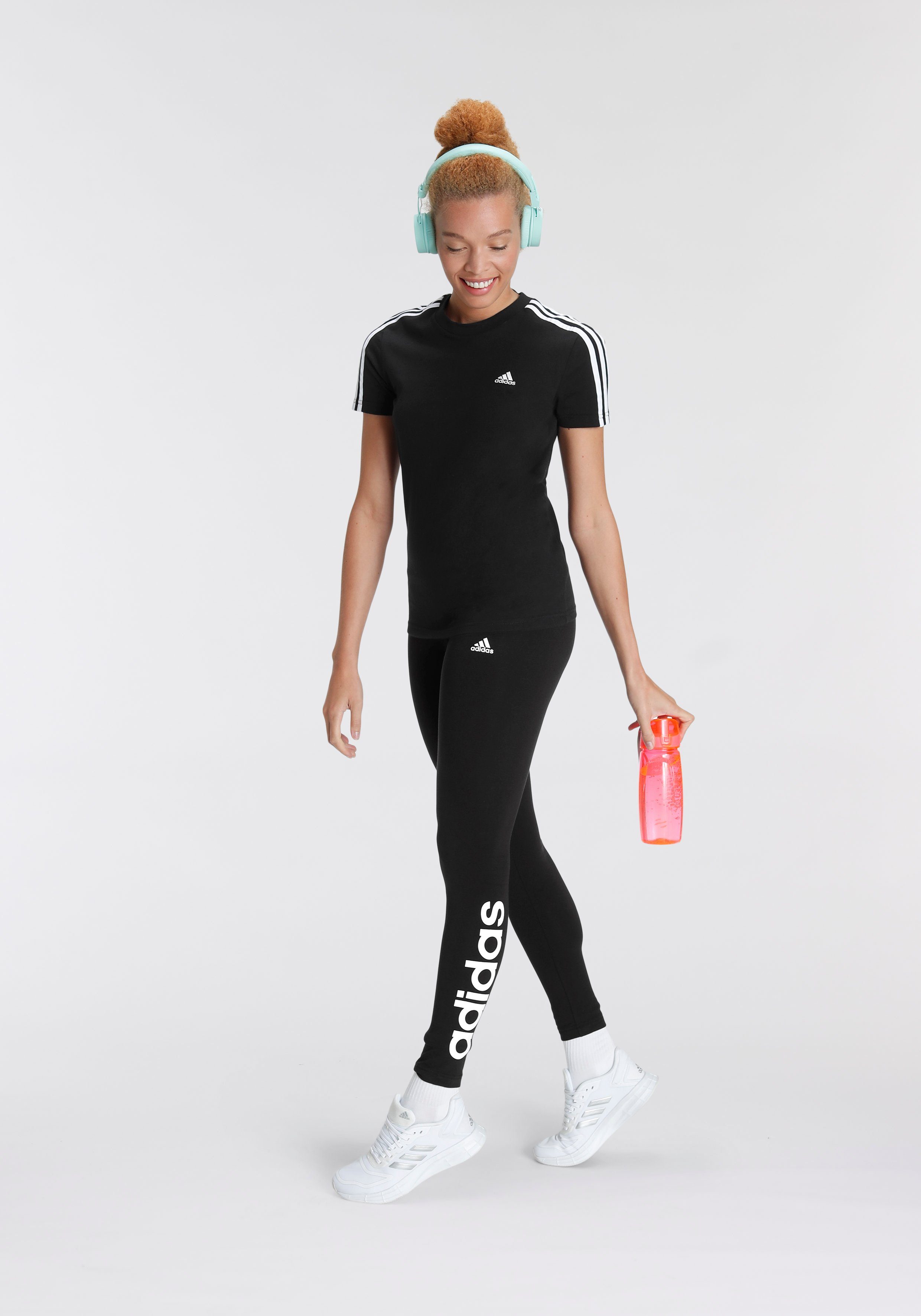Performance Sportswear LIN (1-tlg) Leggings LEG W adidas White / Black adidas