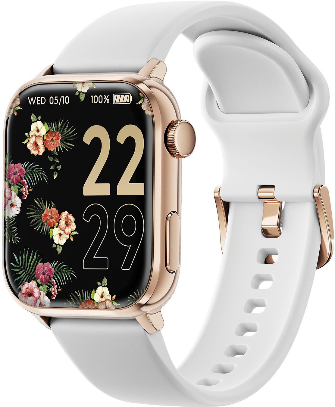 ice-watch ICE smart 2.0 - 1.96 Smartwatch, Armbanduhr, Damenuhr, Silikonarmband, Bluetooth