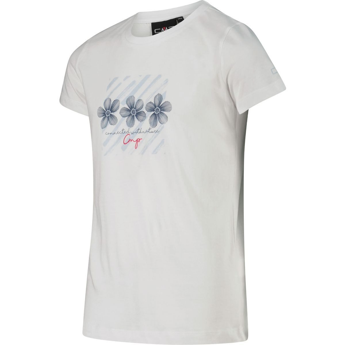 CMP Funktionsshirt KID G T-shirt Bequemes Bio-Baumwoll-T-Shirt für vielseitige Outdoor- und