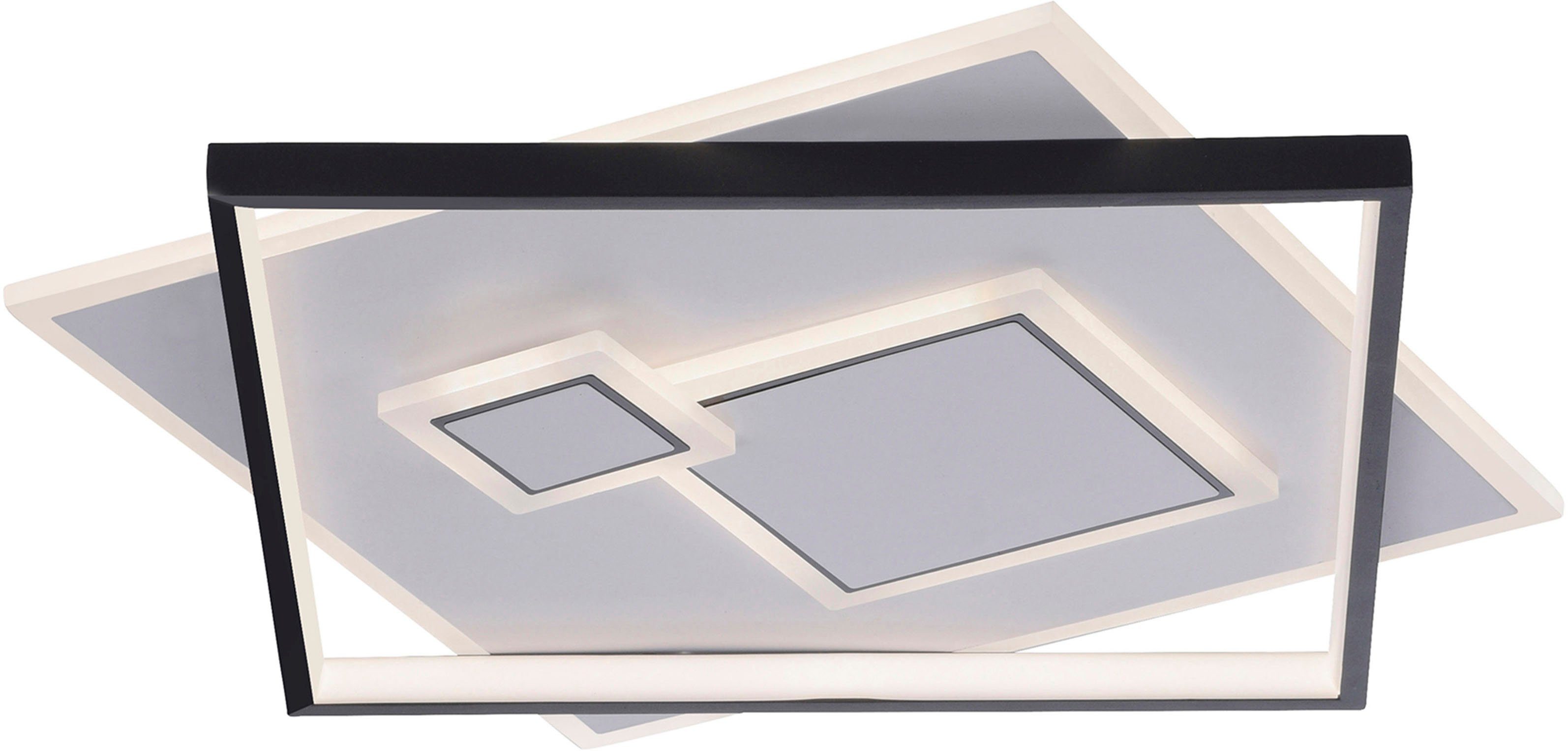 Paul integriert, schaltbar, Warmweiß, LED, separat Deckenleuchte (Schalter) fest getrennt LED steuerbar Neuhaus MAILAK,