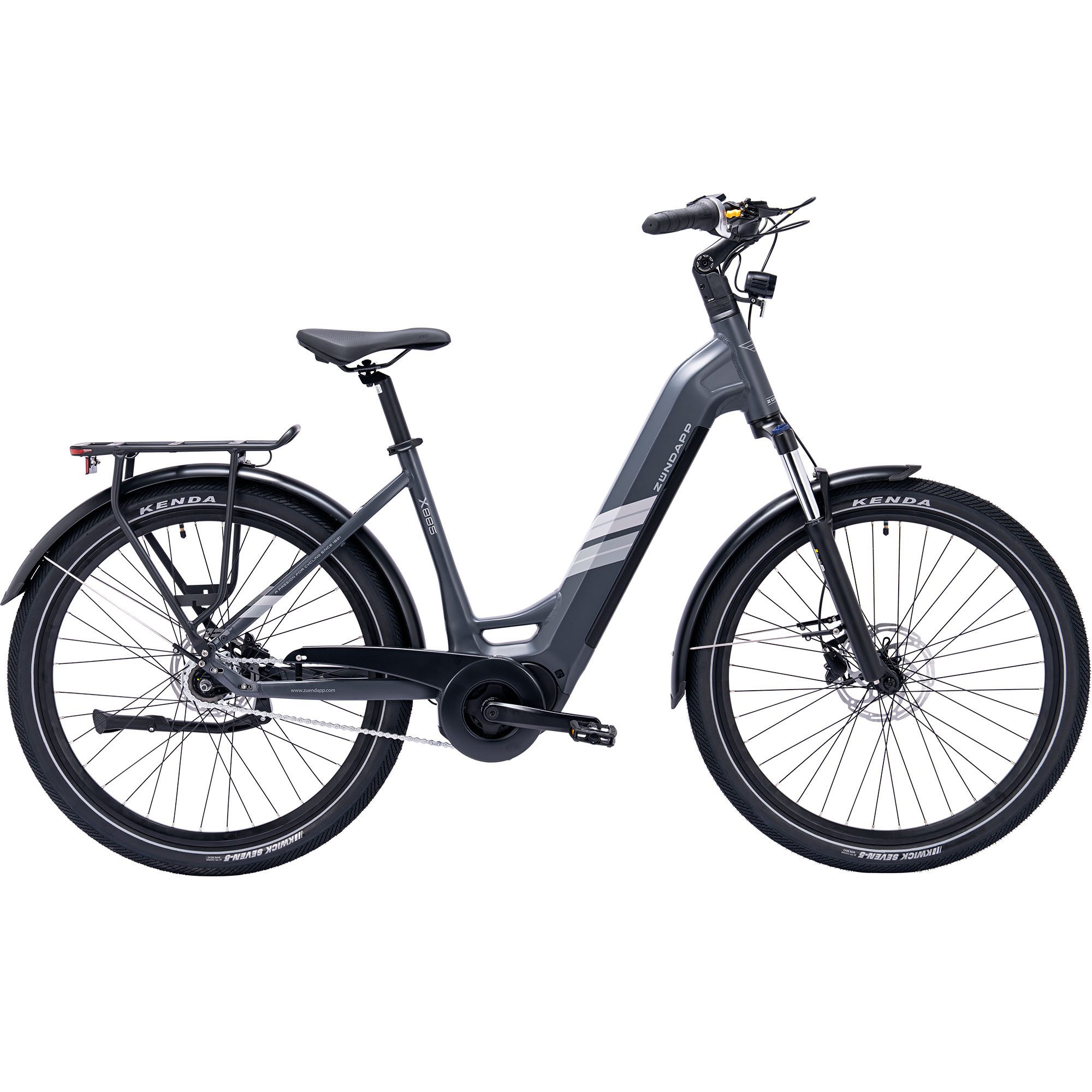 Zündapp E-Bike Cityrad X885, 7 Gang, Nabenschaltung, Mittelmotor, 550 Wh
