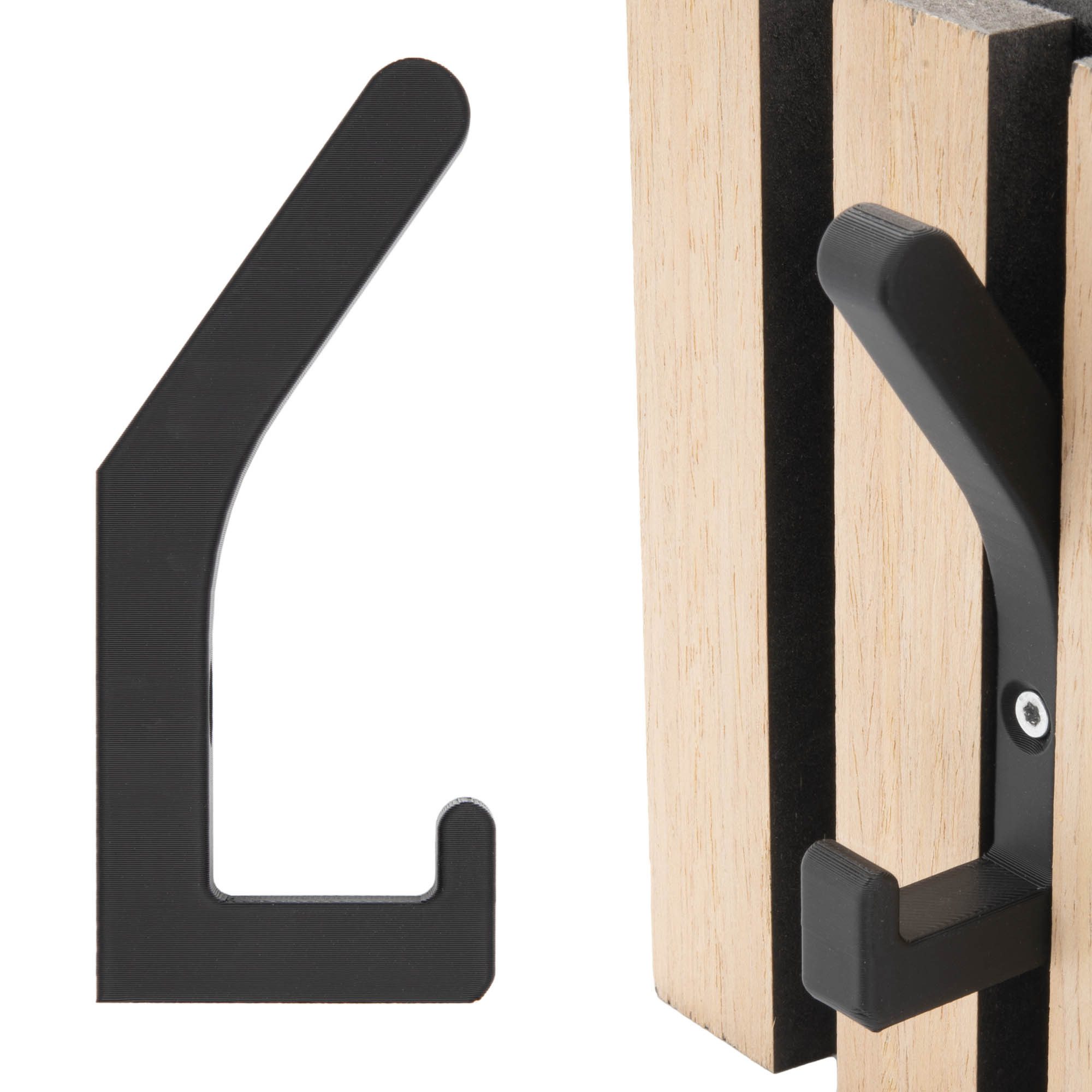 TSB Werk Kleiderhaken Garderobenhaken Akustikpaneele Kleiderhaken, (10-St), günstig online kaufen