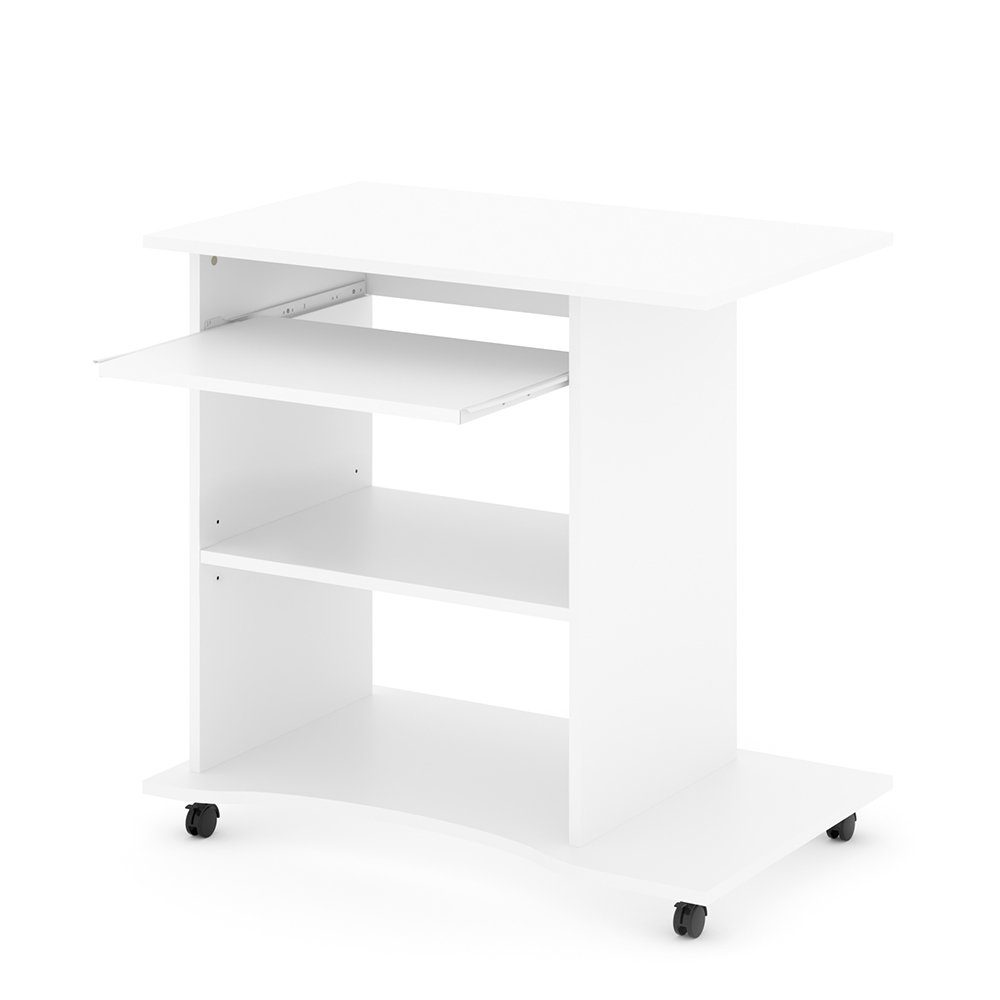 Vicco Laptoptisch Harm, Weiß, 80 x günstig online kaufen
