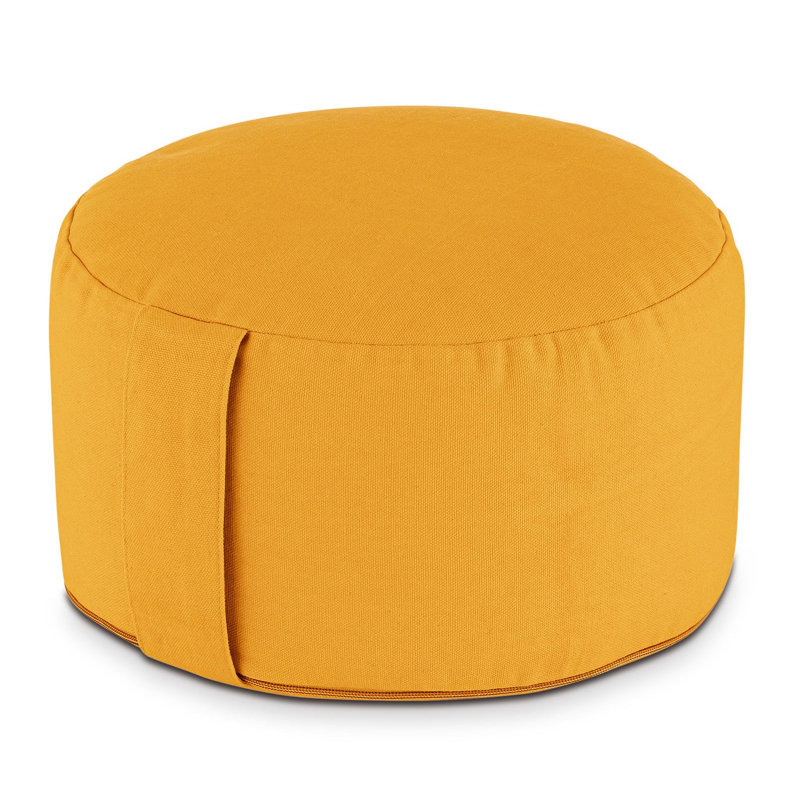Yogakissen Yogakissen Meditationskissen Augenkissen Sitzkissen rund ø31xH20cm Bez