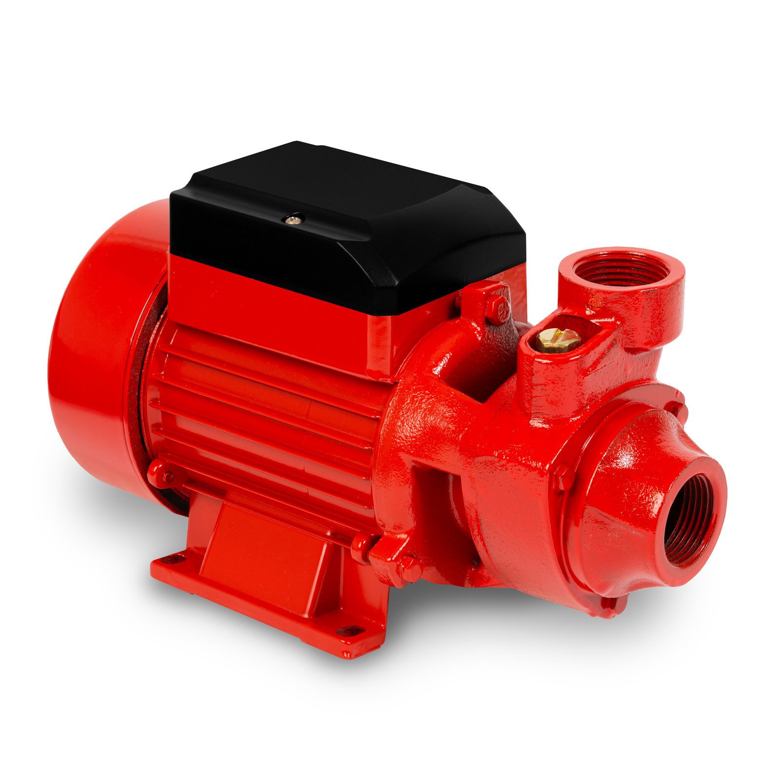 EBERTH Wasserpumpe Gartenpumpe Kreiselpumpe Saugpumpe, 1 Zoll Anschluss, 750 Watt Leistung, 8m Ansaughöhe