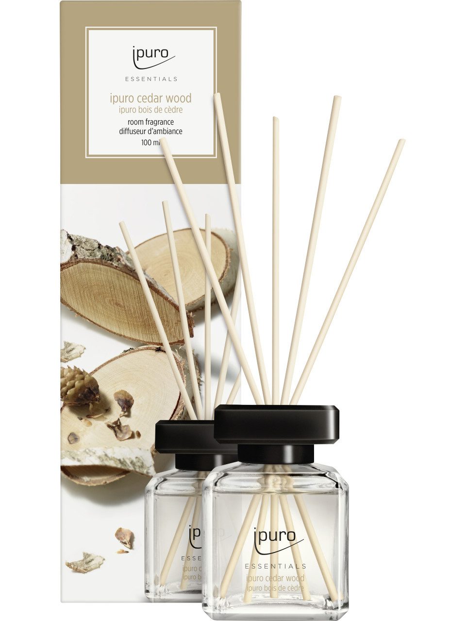 Raumduft ipuro ESSENTIALS Raumduft Cedar Wood 100 ml