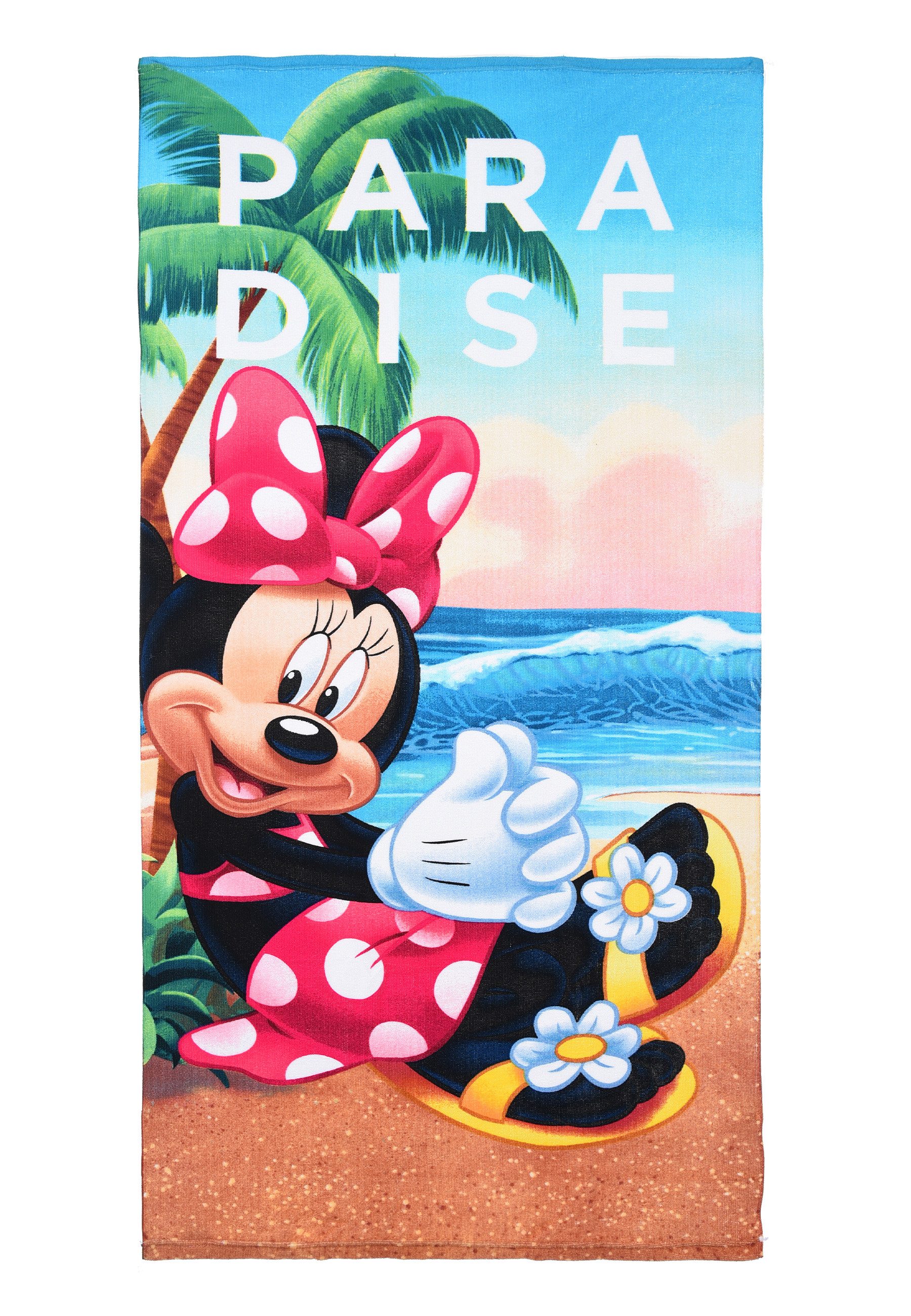 Disney Minnie Mouse Handtuch Badetuch Strandtuch günstig online kaufen