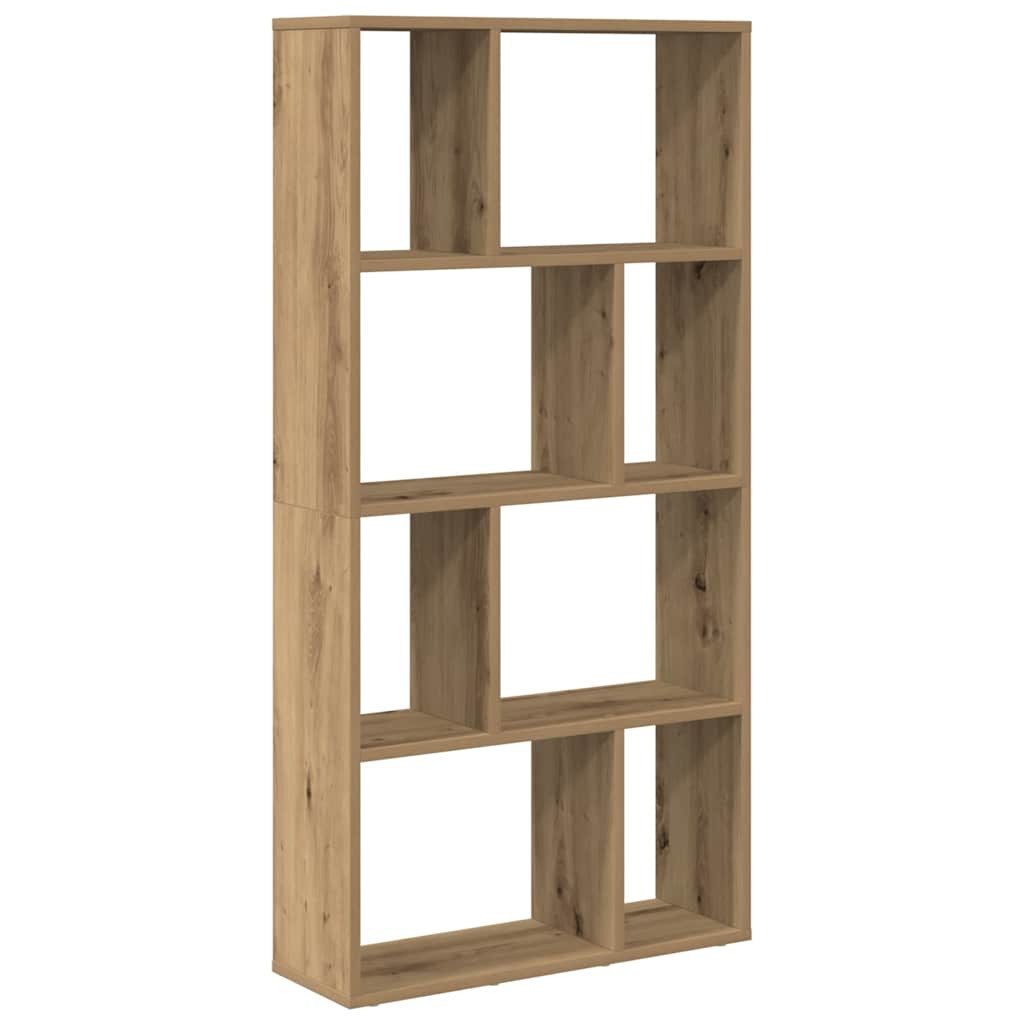 vidaXL Bücherregal Bücherregal Artisan-Eiche 60x20x120,5 cm Holzwerkstoff, 1-tlg.