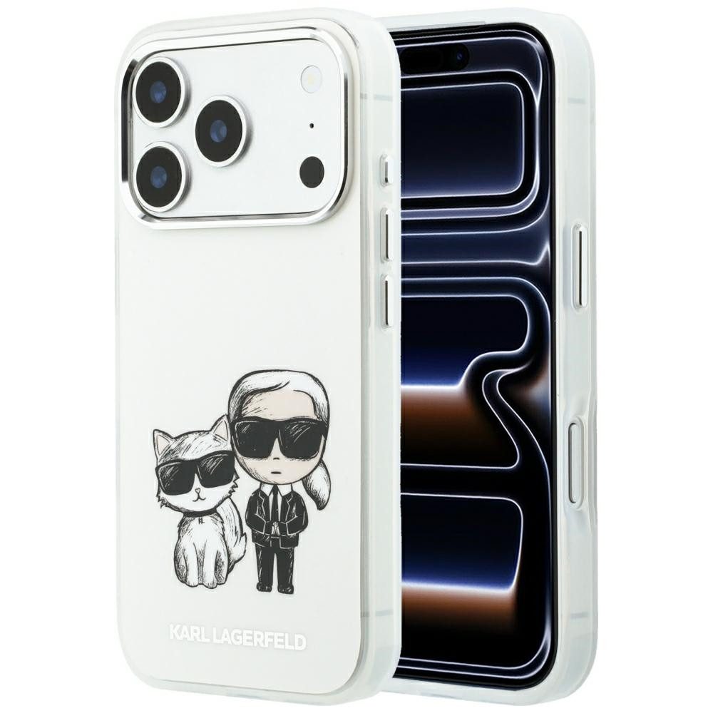 KARL LAGERFELD Handyhülle iPhone 18 Pro Max Choupette Bodies MagSafe Logo 6,9 Zoll, Kantenschutz