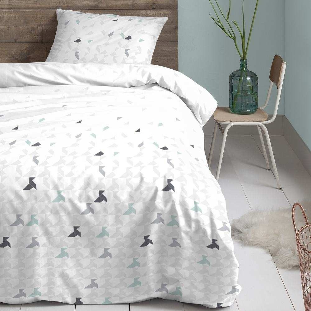 Cinderella Bettwäsche Cinderella Baumwoll Perkal Bettwäsche Origami, Baumwolle, 2 teilig