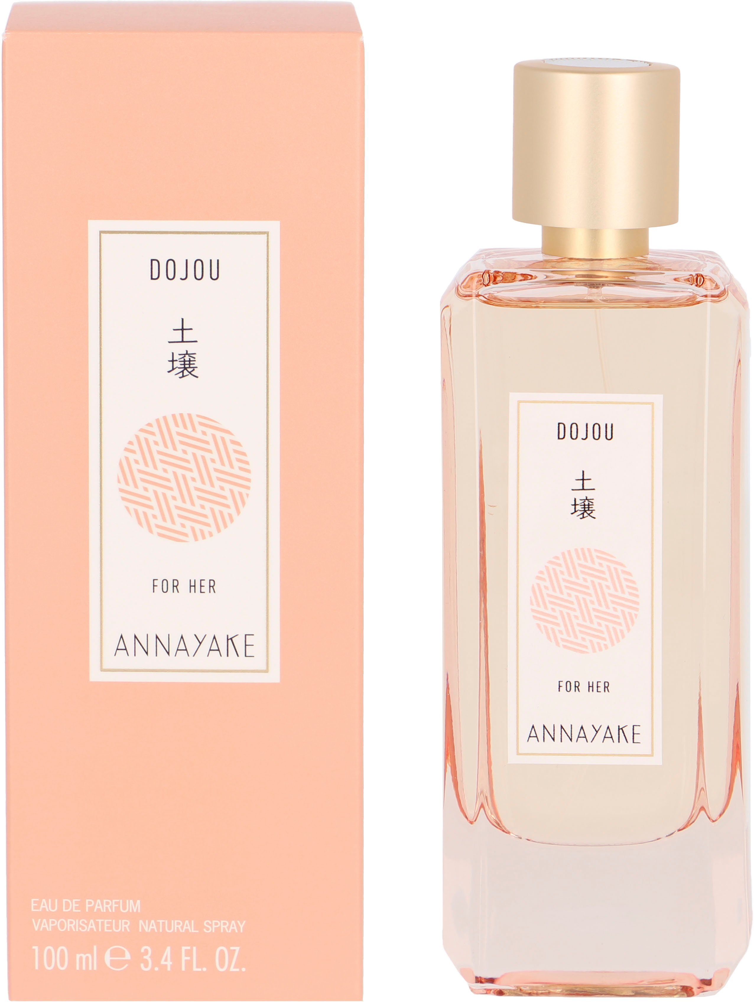 ANNAYAKE Eau de Parfum Annayake Dojou for Her, Blumige und holzige Noten vereinen sich zu einem eleganten Duft.