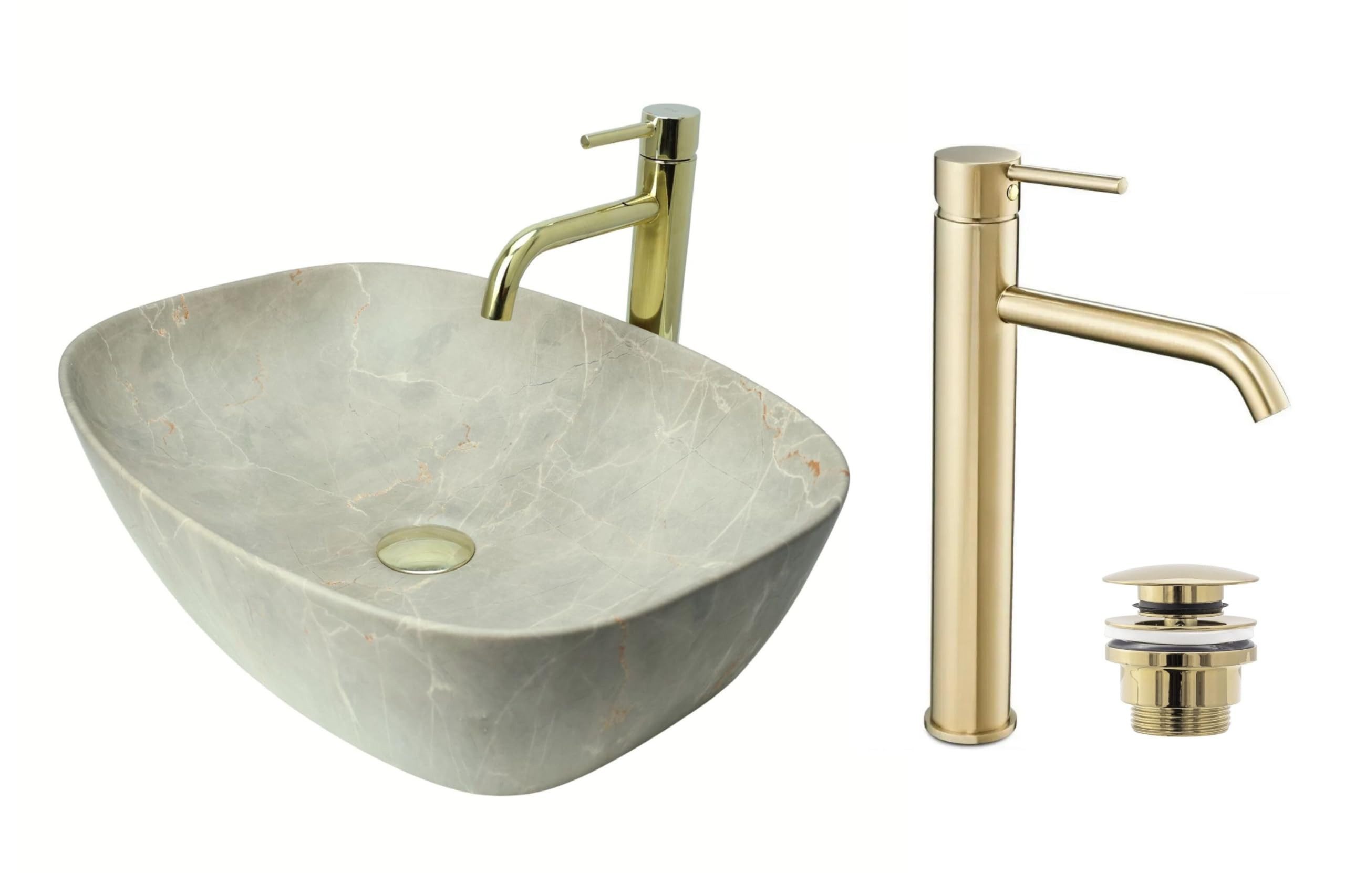 GTM Design Aufsatzwaschbecken LIVIA Modern Waschbeckenm günstig online kaufen