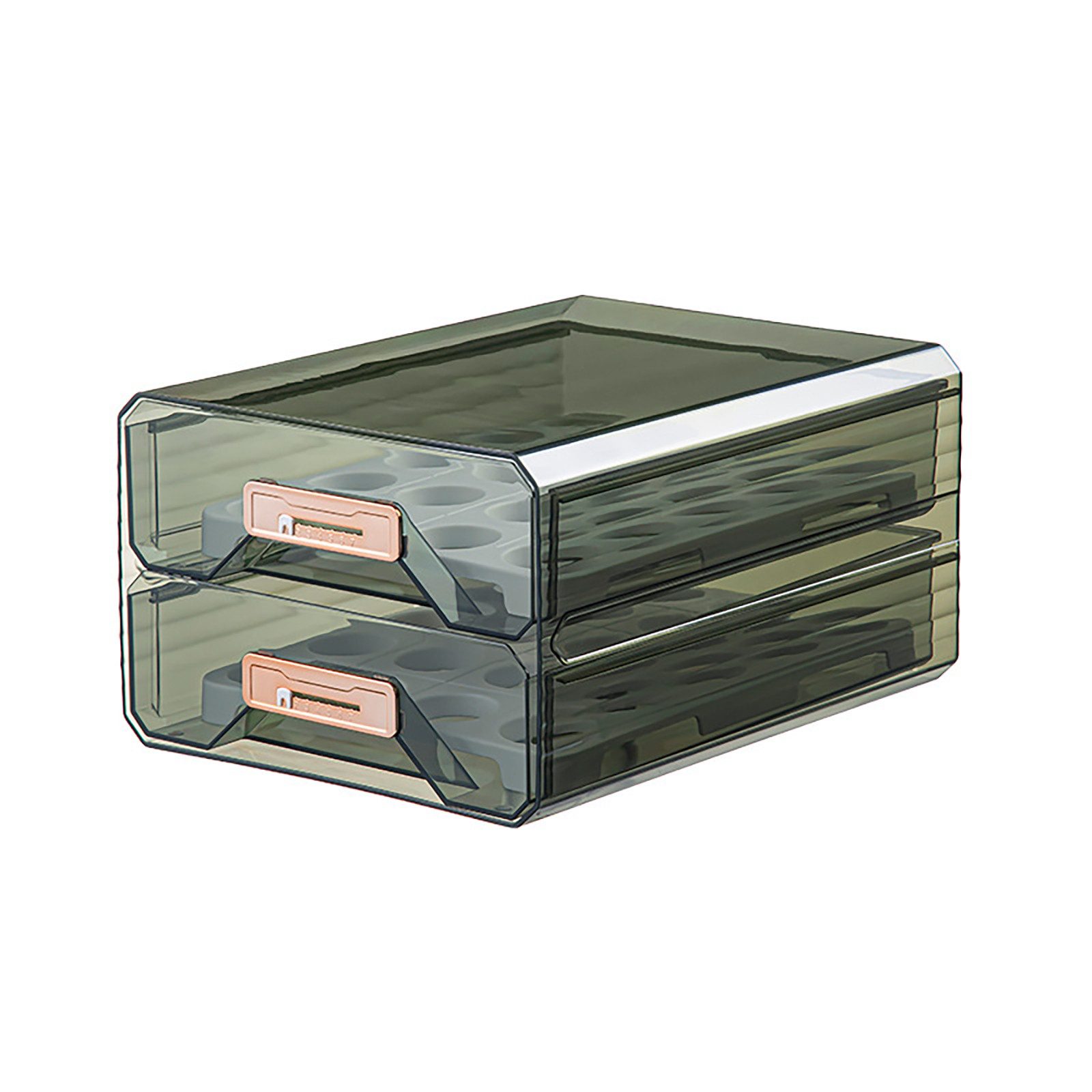 GarveeMore Küchenorganizer-Set Eierhalter für Kühlschrank, 40 Gitter/2 Schi günstig online kaufen