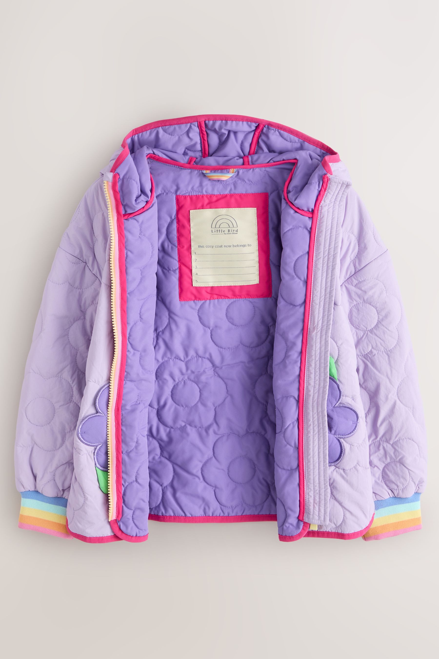 Little Bird by Jools Oliver Steppjacke Little Bird by Jools Oliver geblümte Steppjacke (1-St)