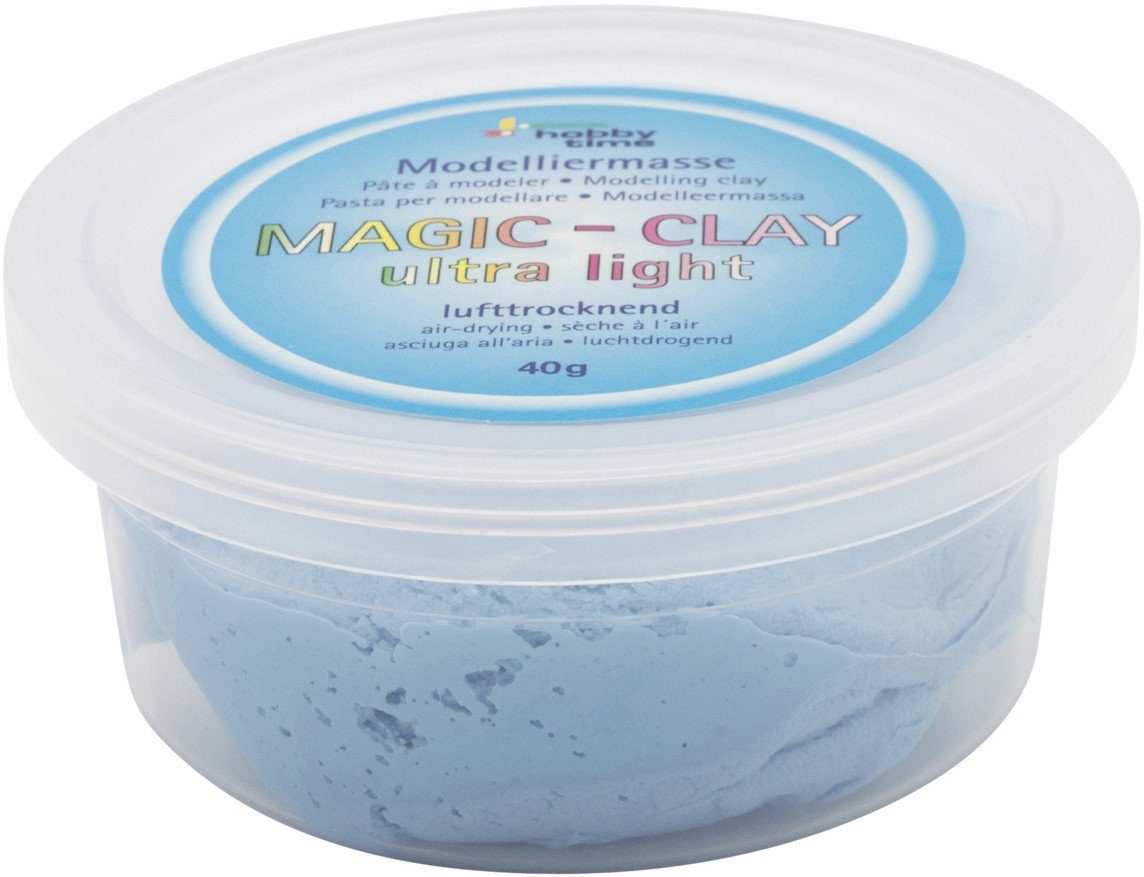 Glorex Bastelfilz Glorex Magic-Clay hellblau, 40 g