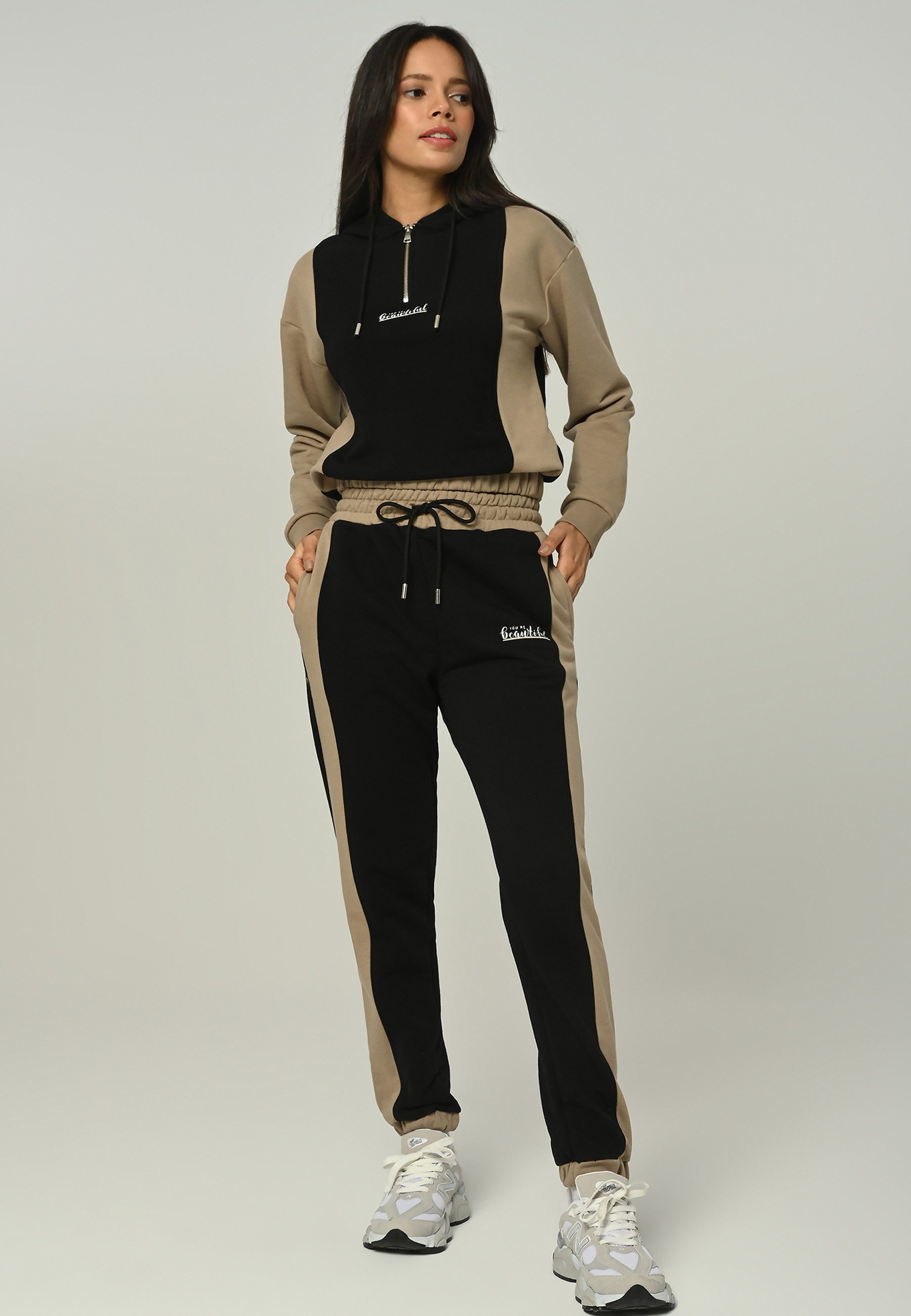 Tom Barron Trainingsanzug Women Regular Tracksuit With Two Colors, mit modernem Design