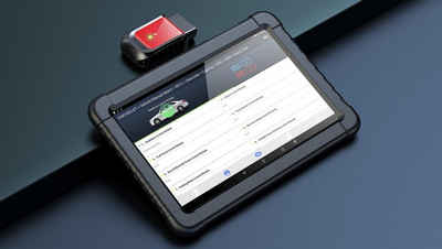 Brotos® Kfz-Diagnosegerät Auto-OBD2-Diagnose Tablet 840 Kfz-Bluetooth-Scan-Codeleser Kfz