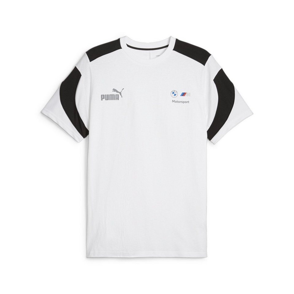 PUMA T-Shirt BMW M Motorsport MT7 T-Shirt Herren, MT7+ Detail mit  Paspelierung