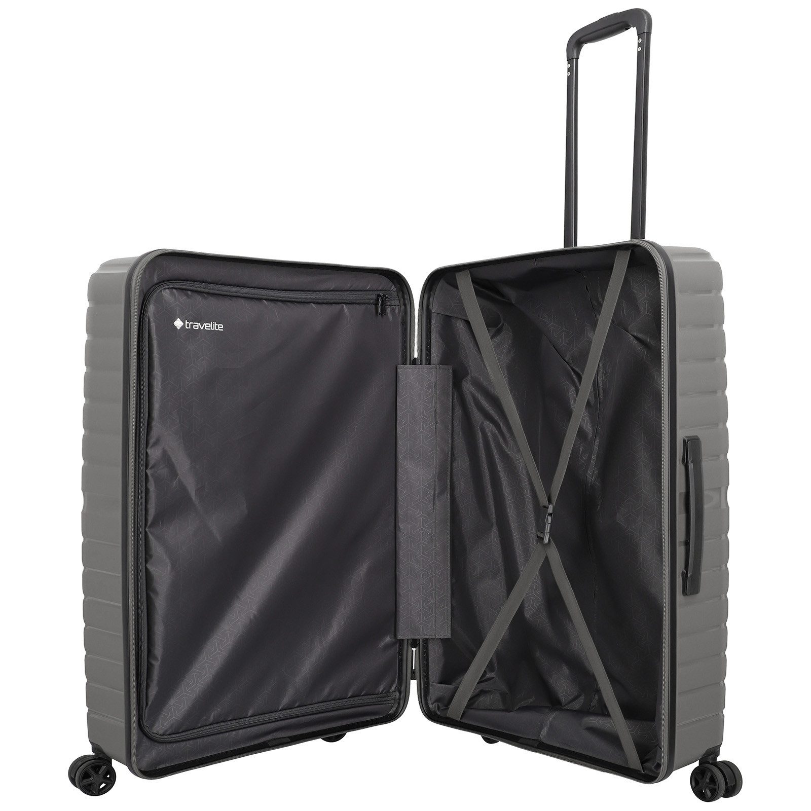 travelite Hartschalen-Trolley Trient 4-Rollen 4-Rad Polypropylen günstig online kaufen
