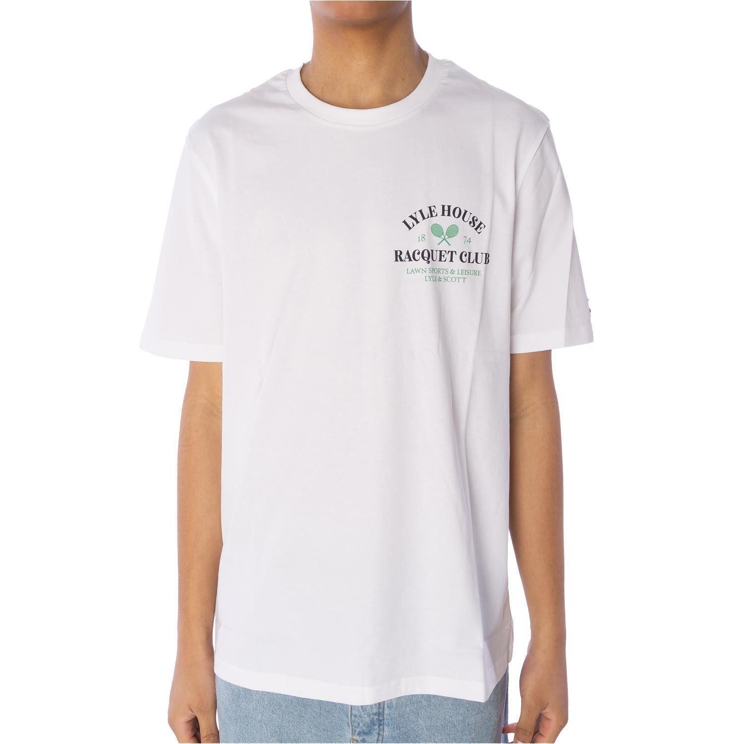 T-Shirt T-Shirt Lyle & Scott Racquet Club Graphi
