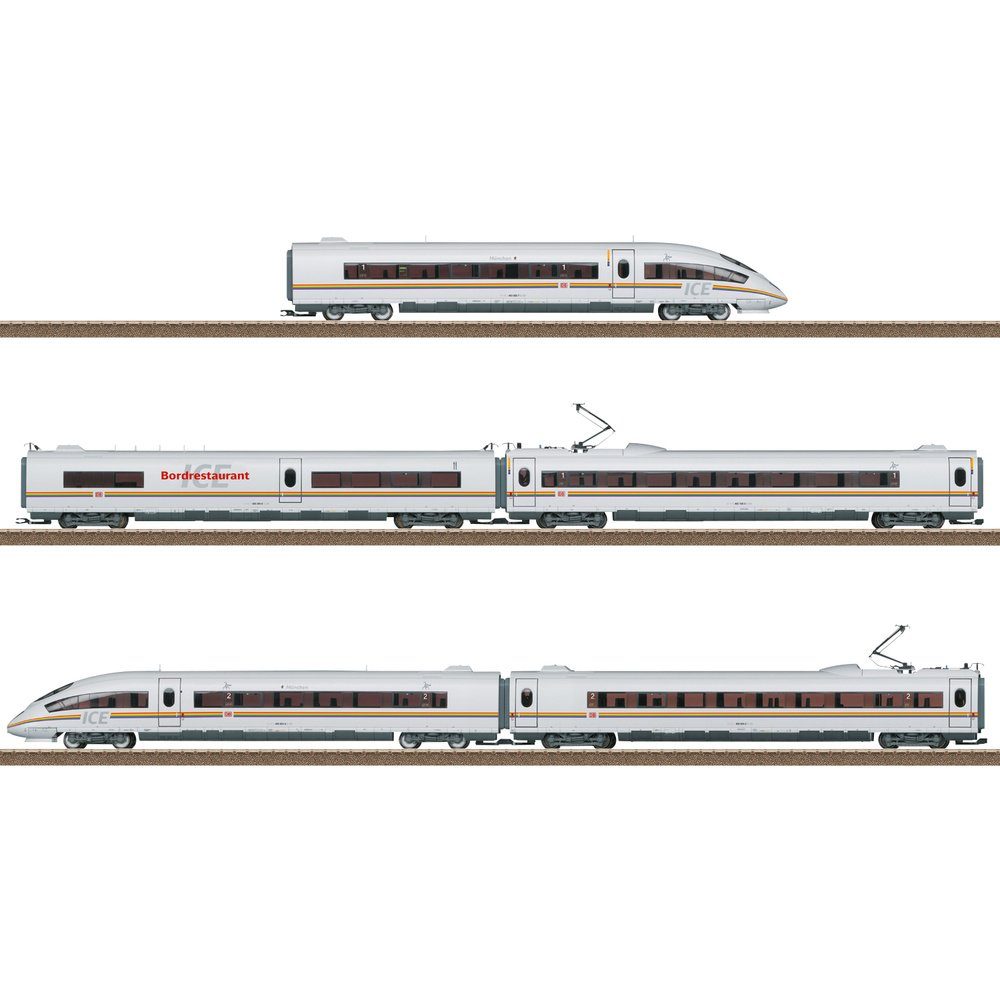 TRIX H0 Elektrolokomotive TRIX H0 T22784 H0 ICE 3 Railbow, 5-tlg, DB AG ...