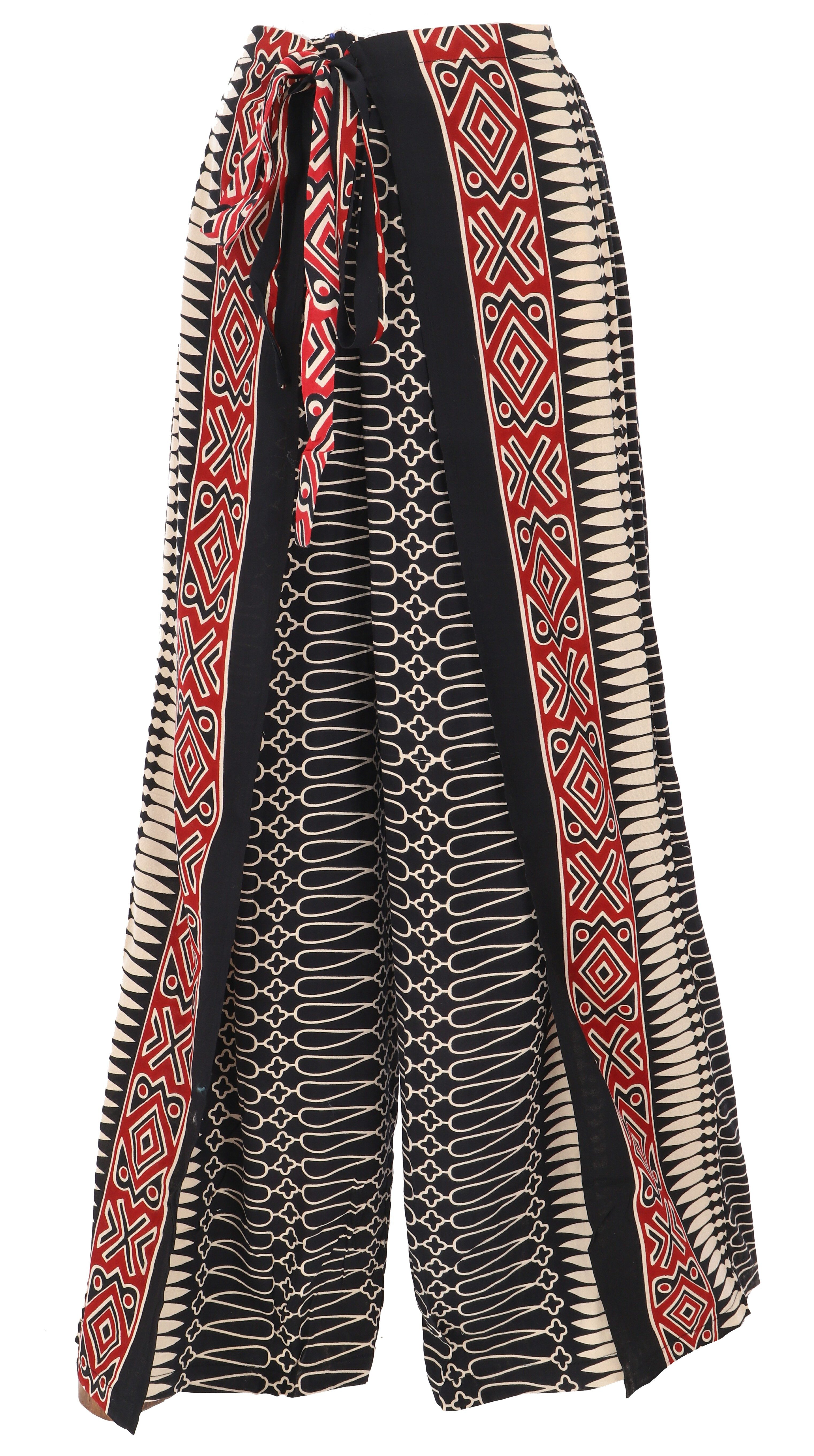 Guru-Shop Relaxhose Palazzohose mit African Print, günstig online kaufen