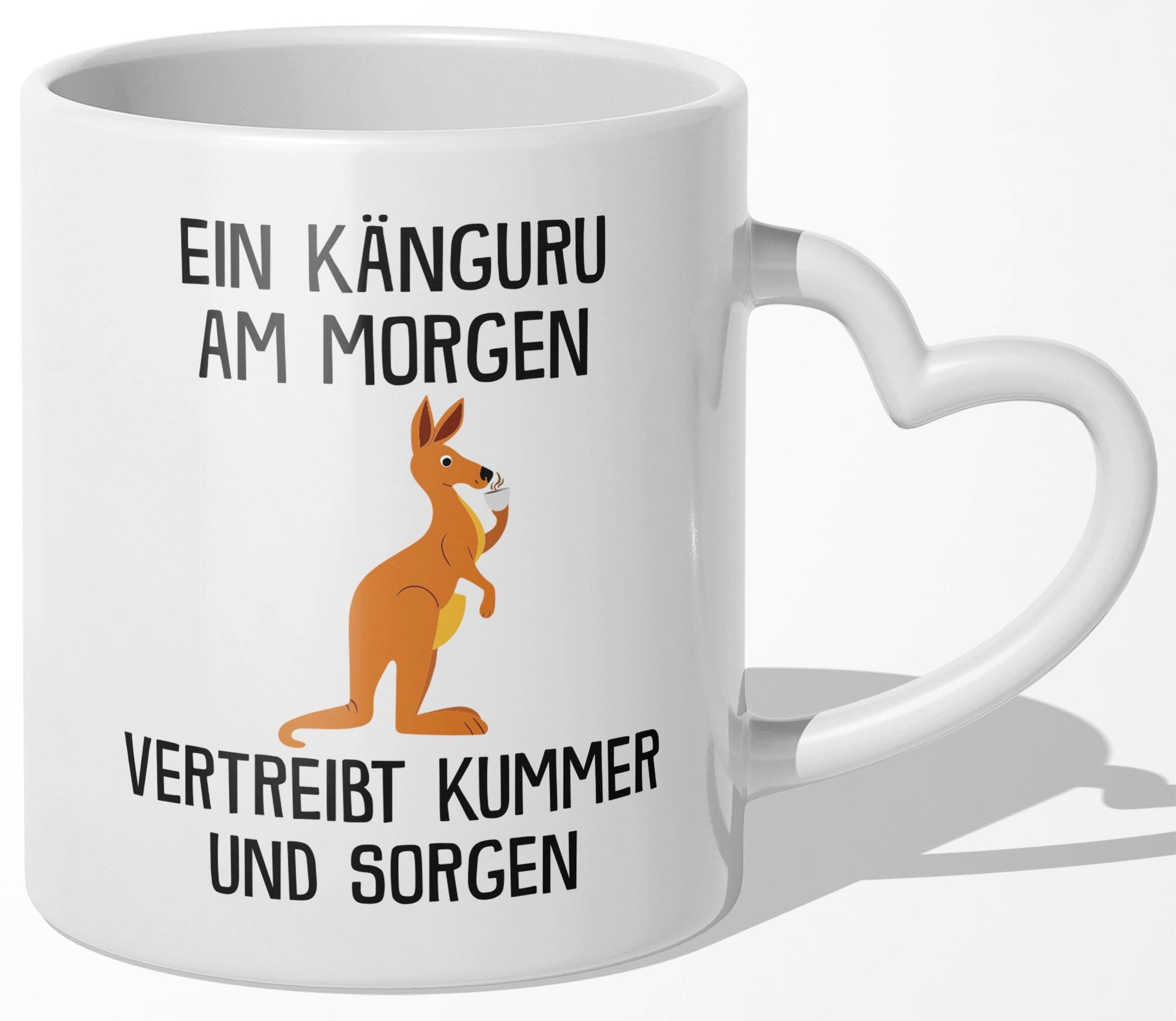 ᐅ 22Feels Tasse Känguru Süßes Tier Spruch Geschenk Work and Travel in