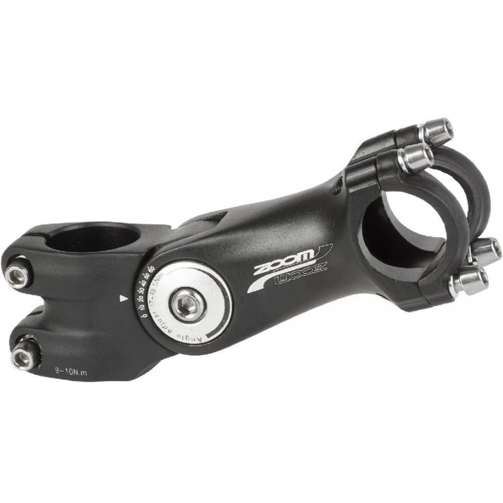 ZOOM Fahrradlenker ZOOM AHEAD Vorbau 31,8 mm 105 mm schwarz