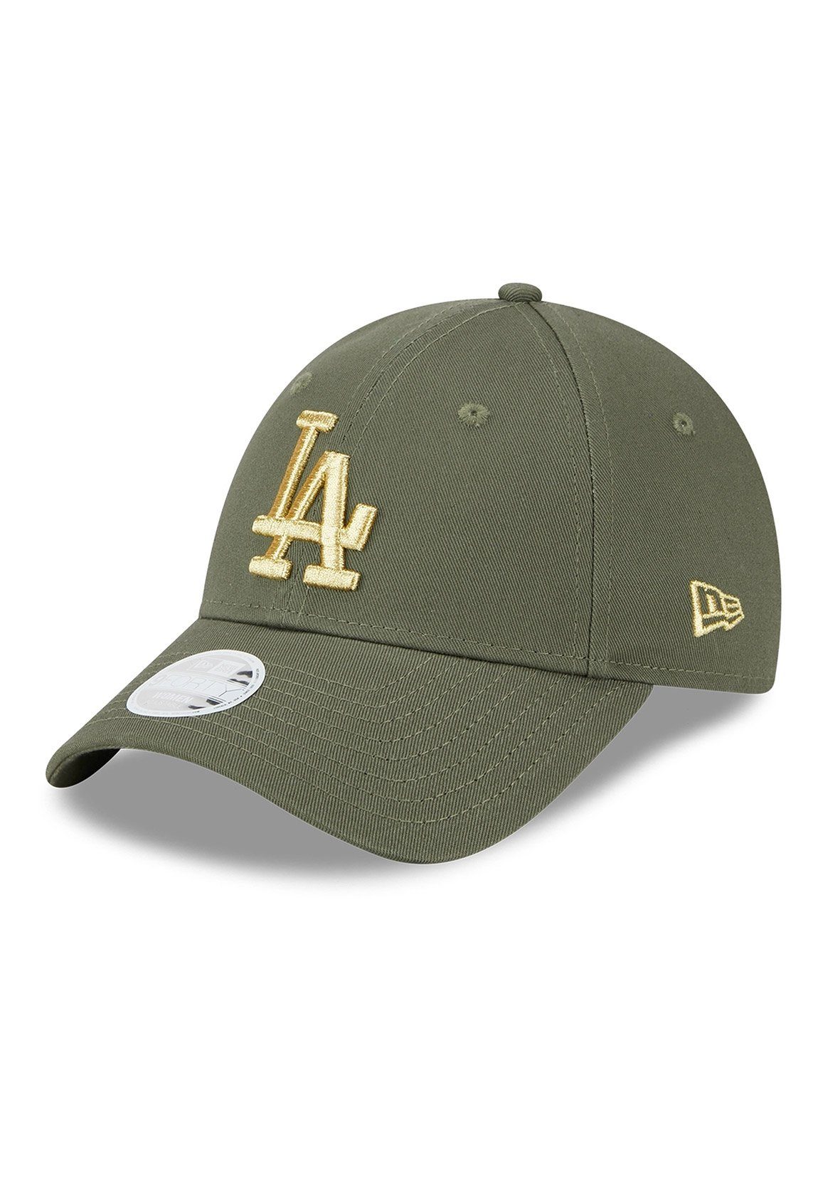 New Era Baseball Cap New Damen Wmns Logo DODGERS LA 9Forty Adjustable Cap Metallic Era